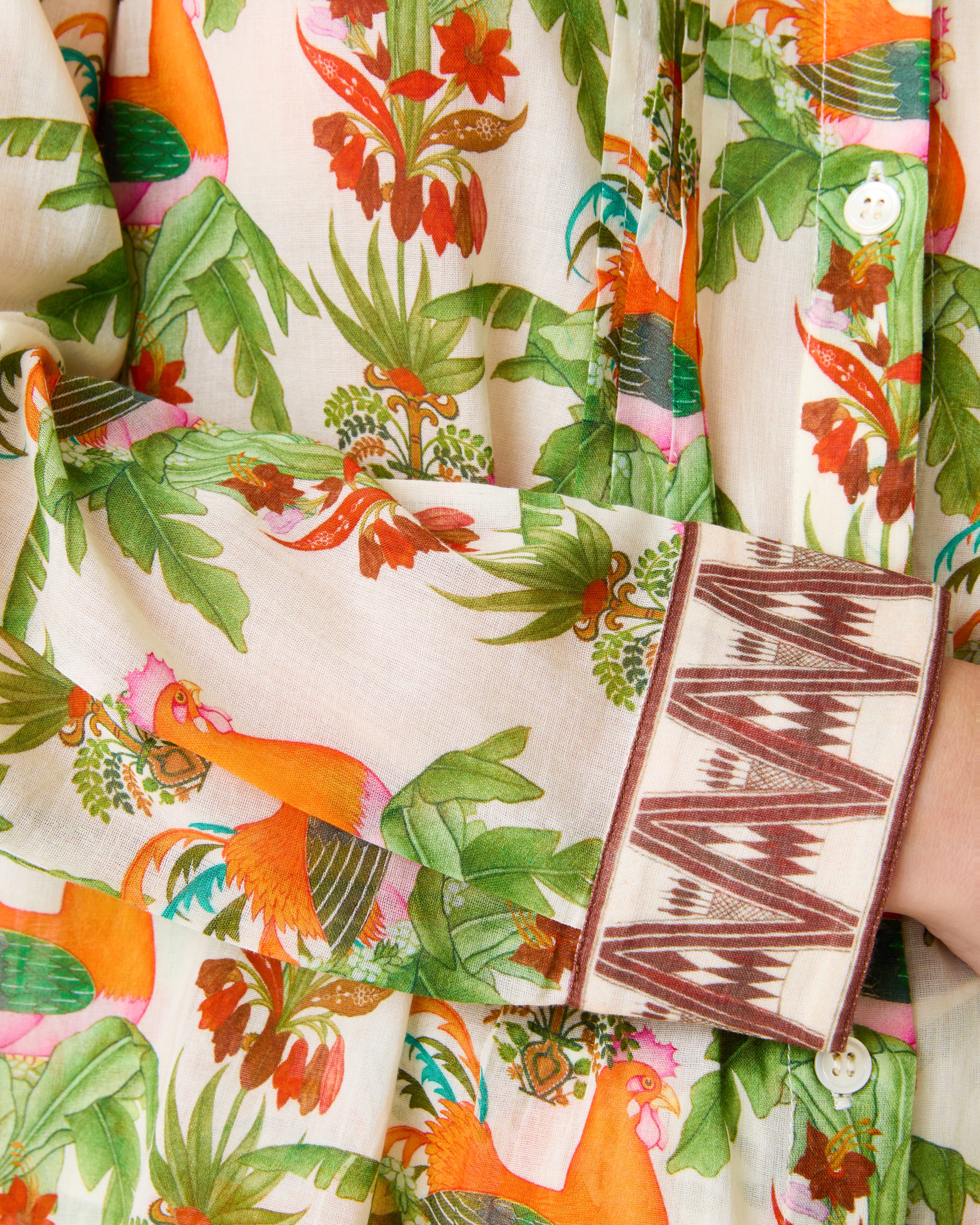 Chiara Shirt in Midsummer Print