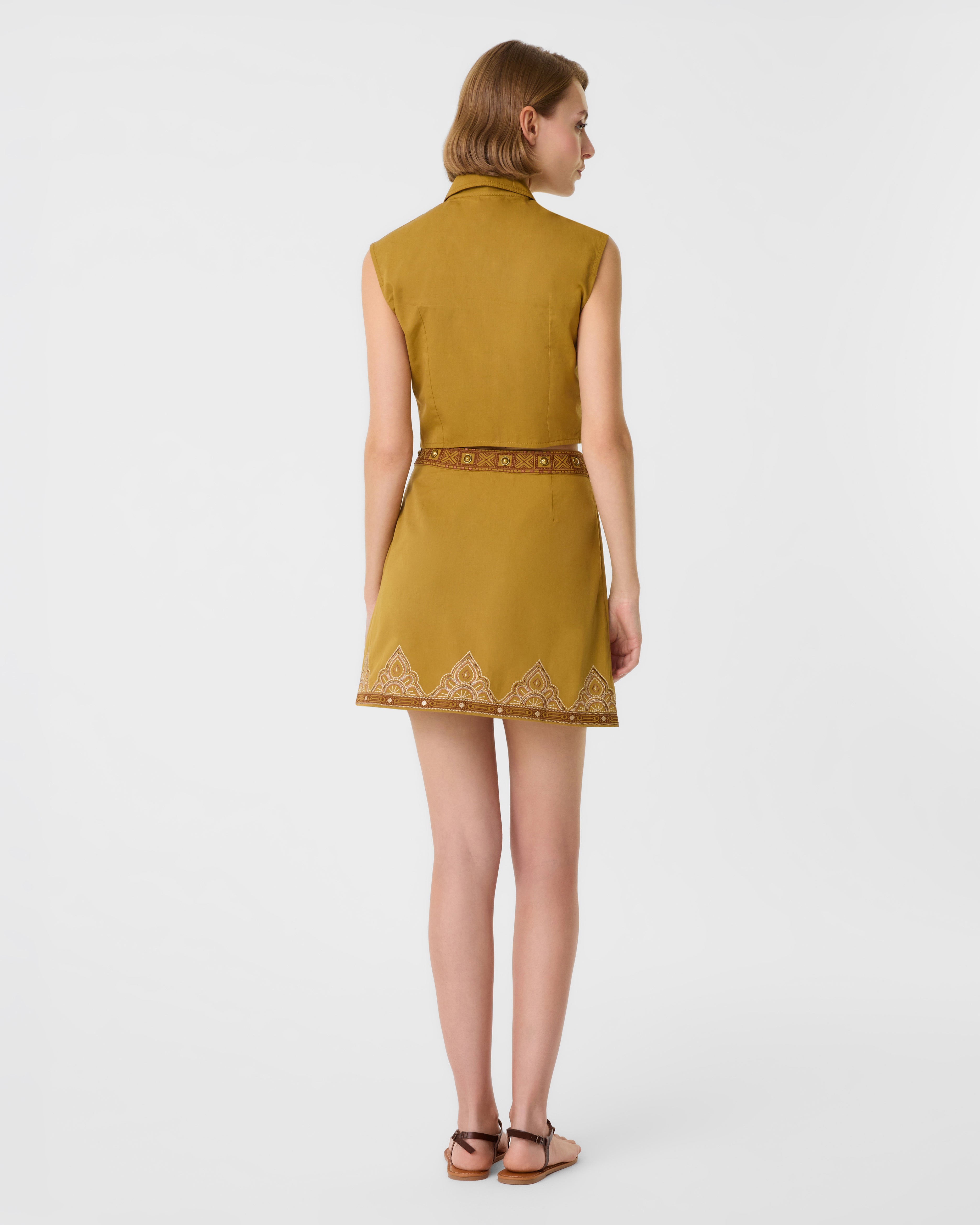 Asia Skirt with Mojave Embroidery