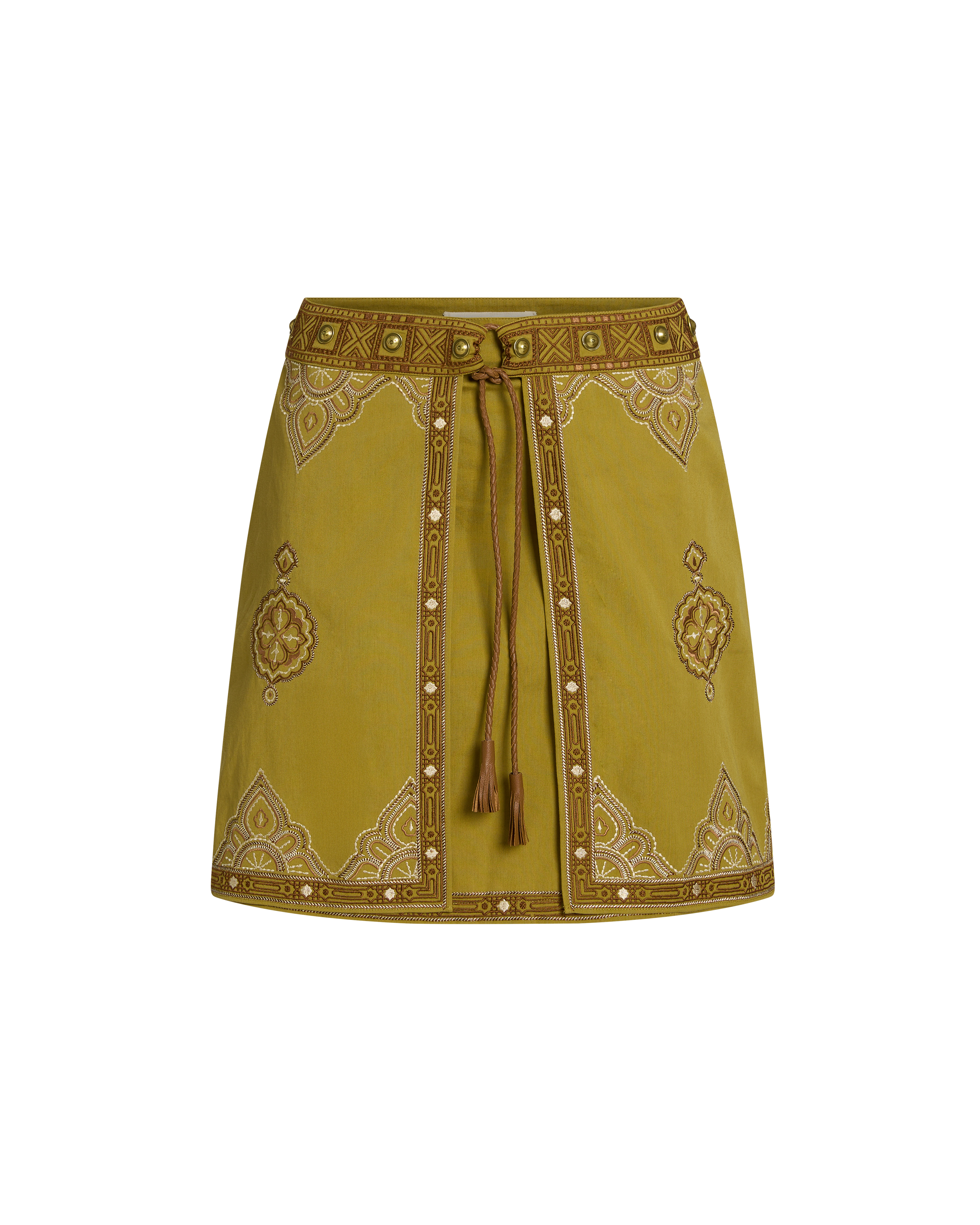 Asia Skirt with Mojave Embroidery