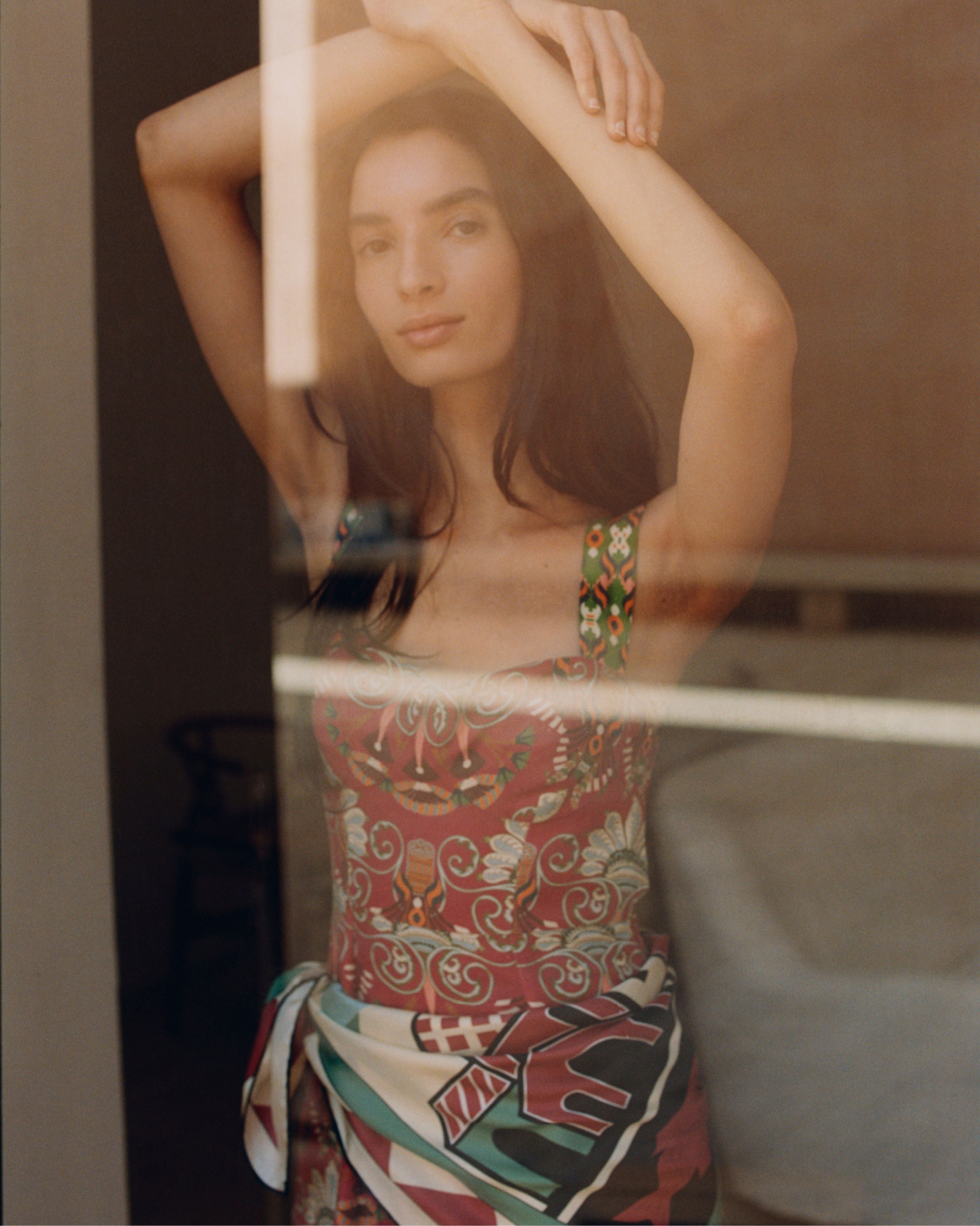 Azzurra Dress in River Valley Print