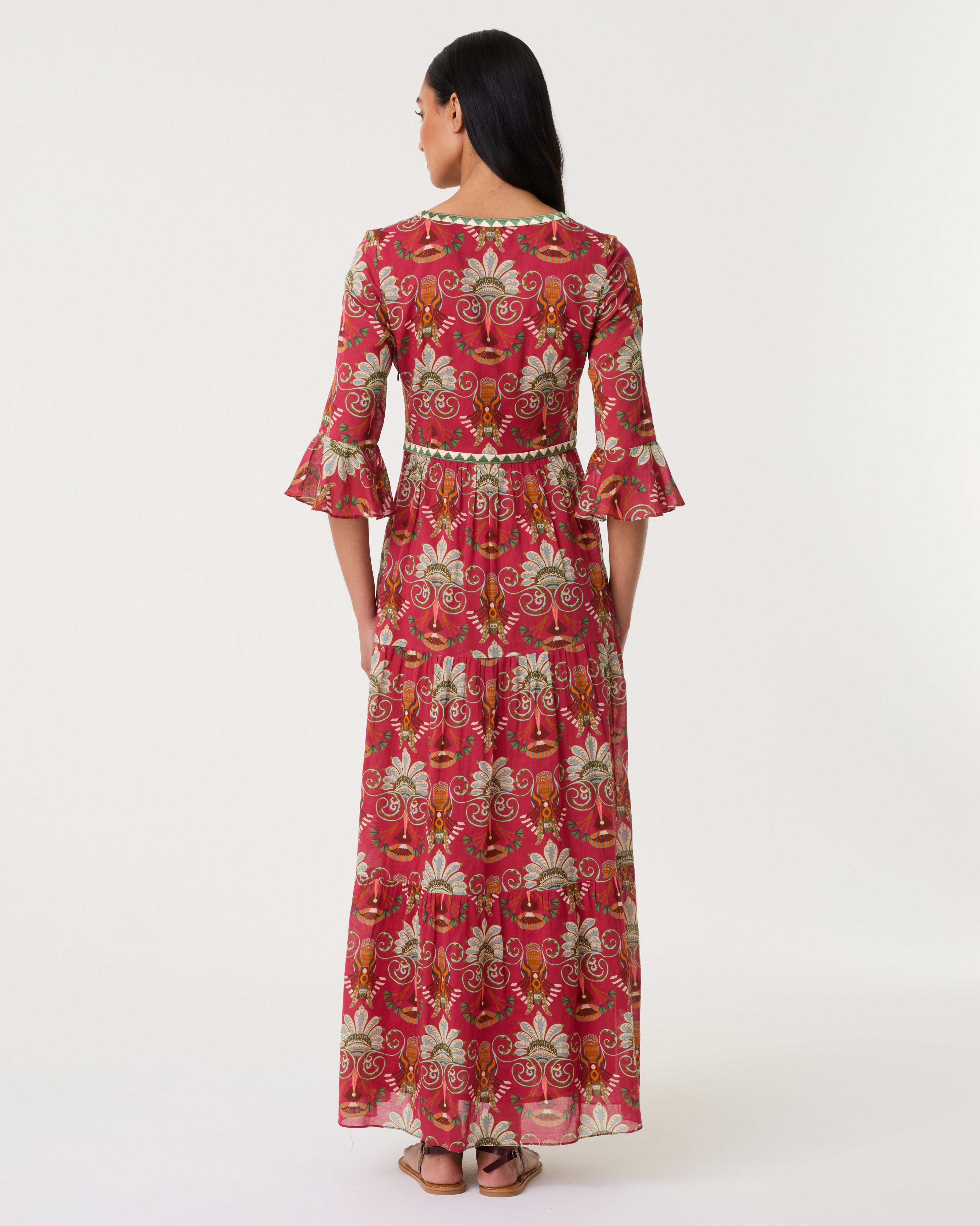 Bella Dress in River Valley Print