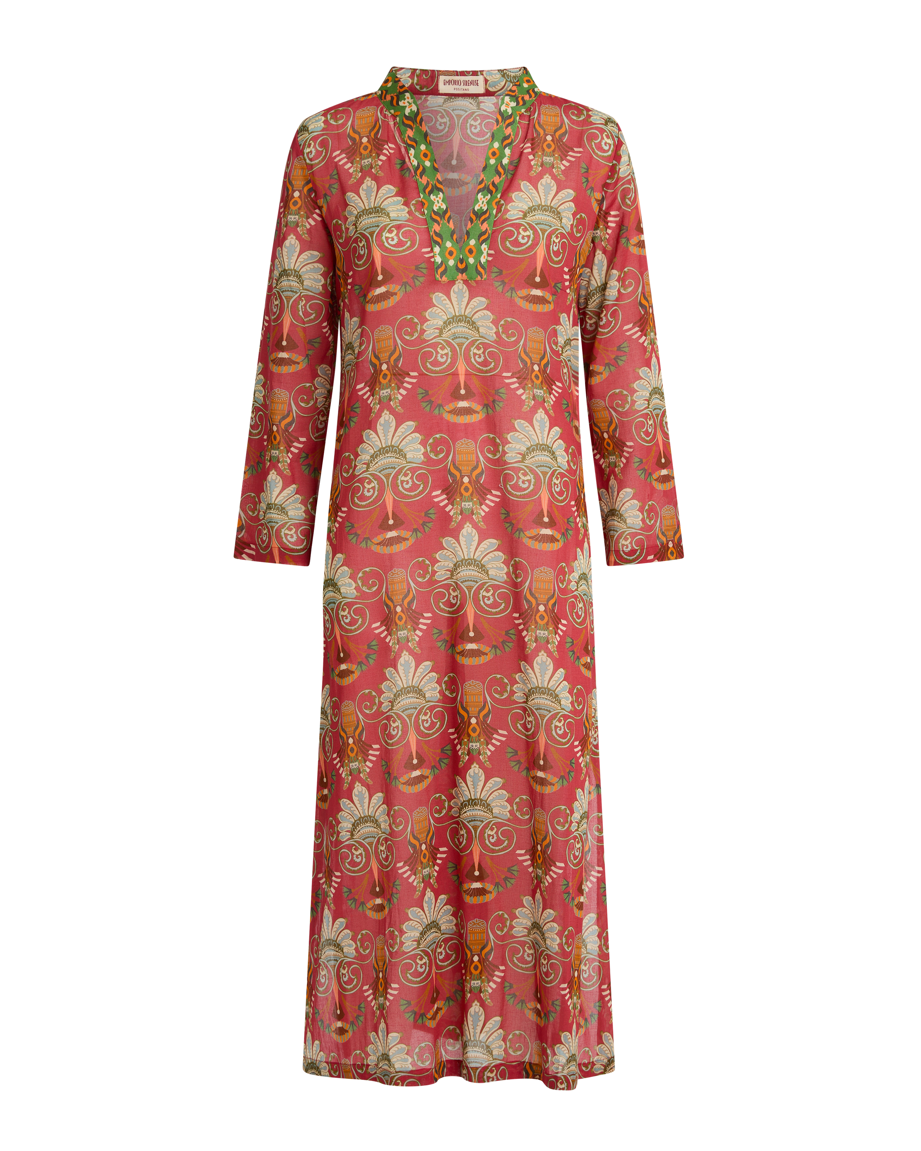 Giada Caftan in River Valley Print