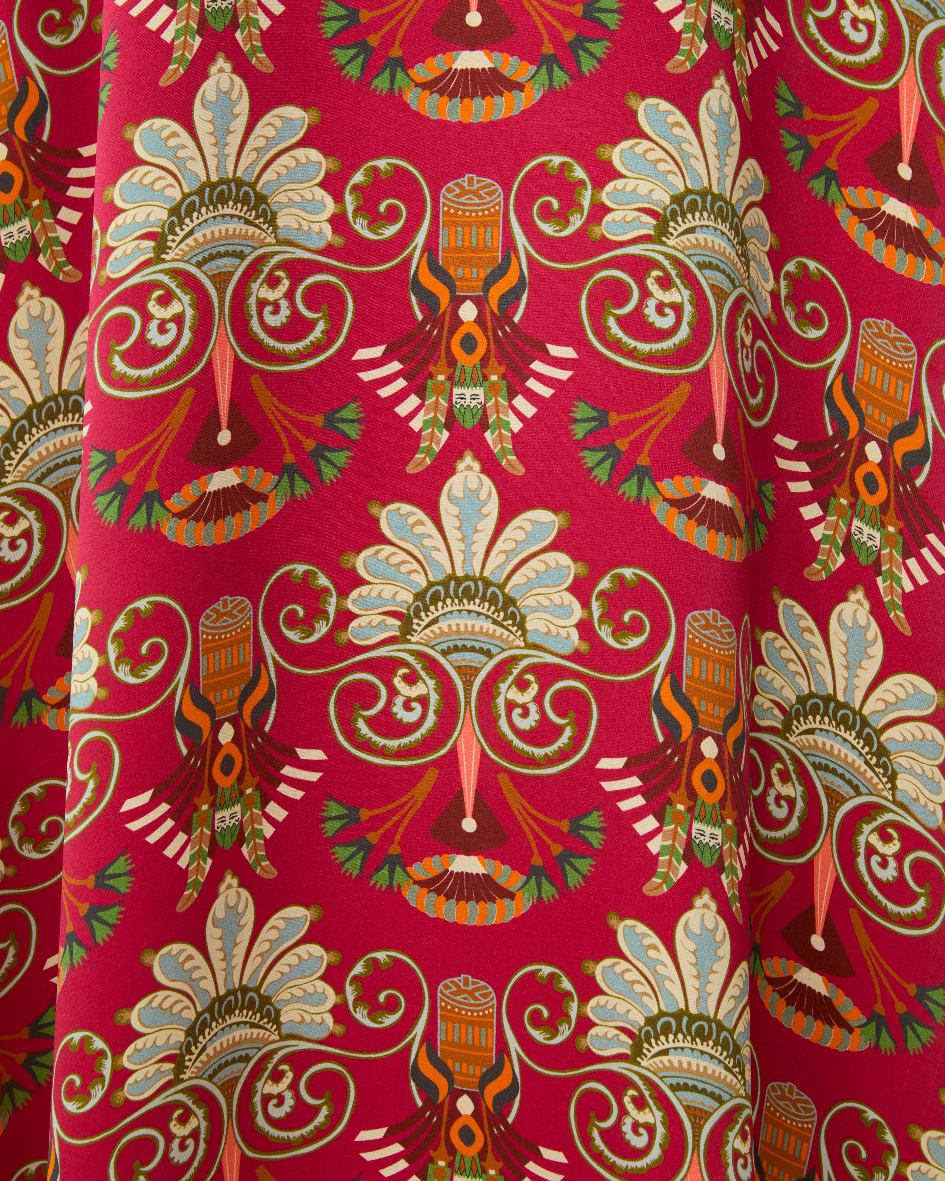 Jenna Caftan in River Valley Print