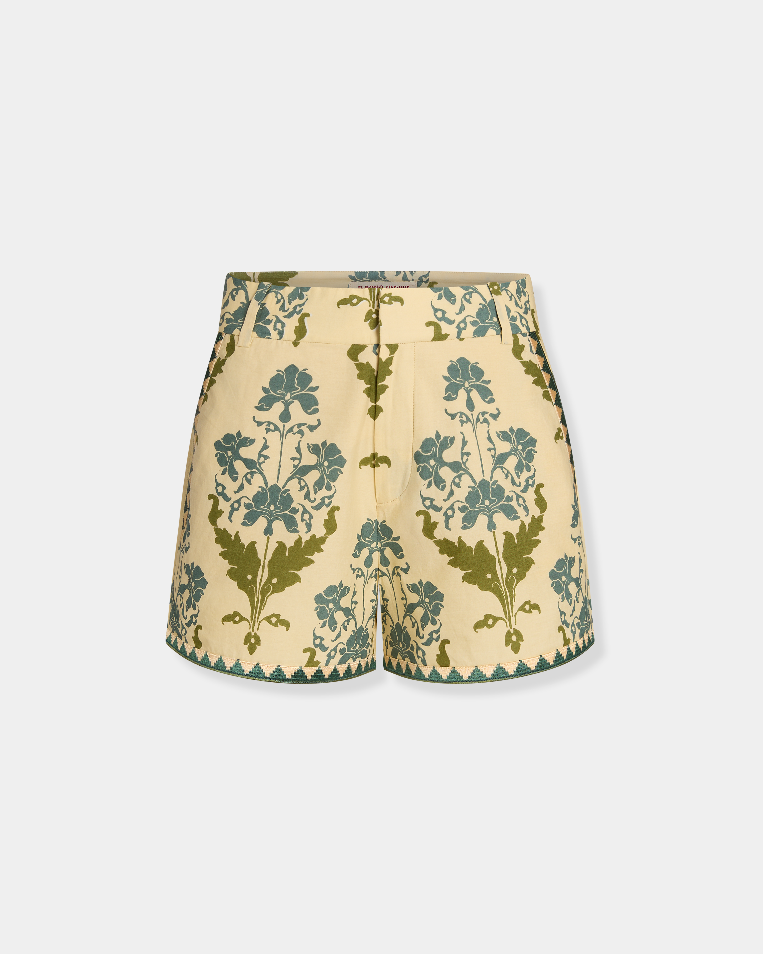 Shorts in Three Flowers Print