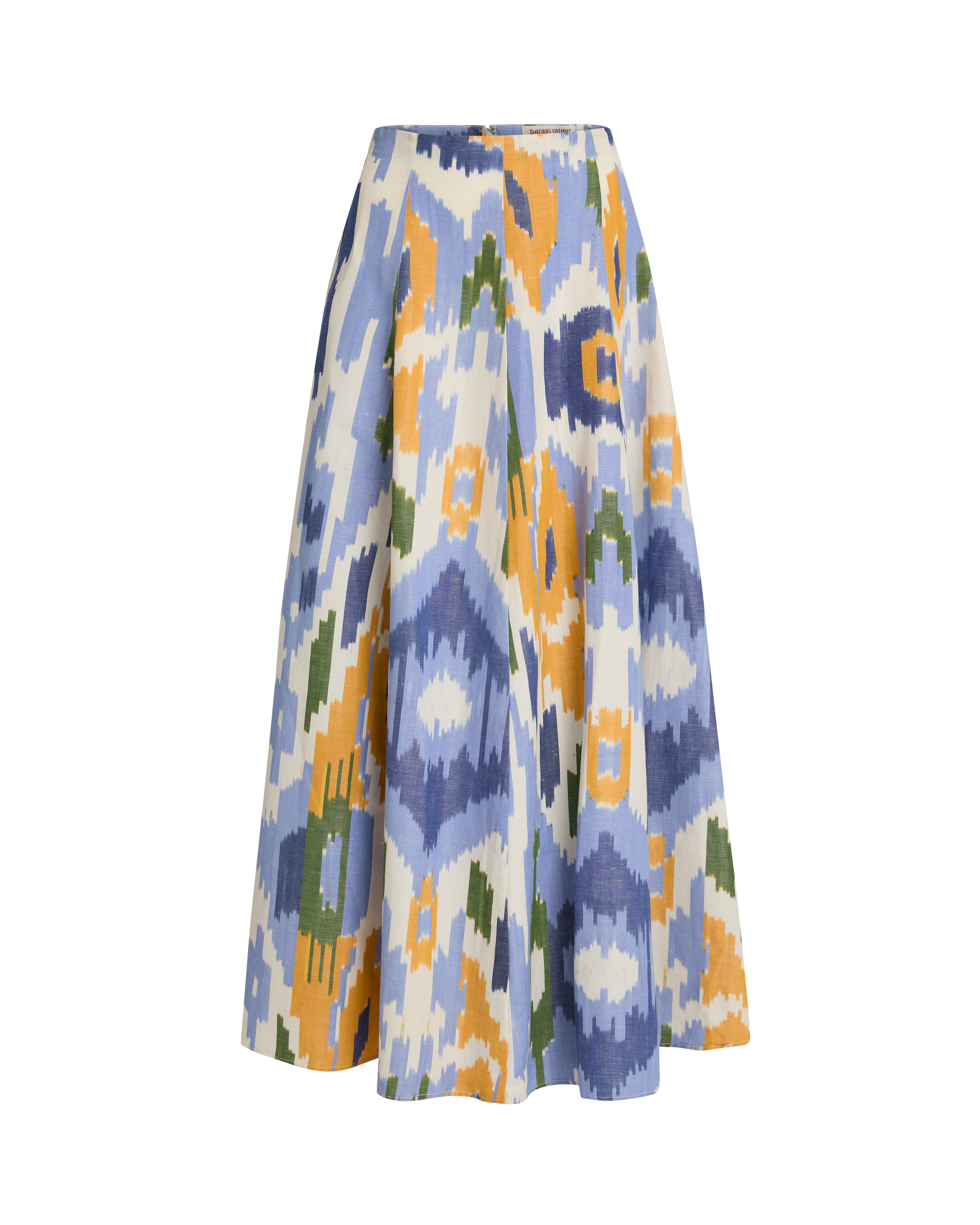 Kika Skirt in Watercolor Ikat