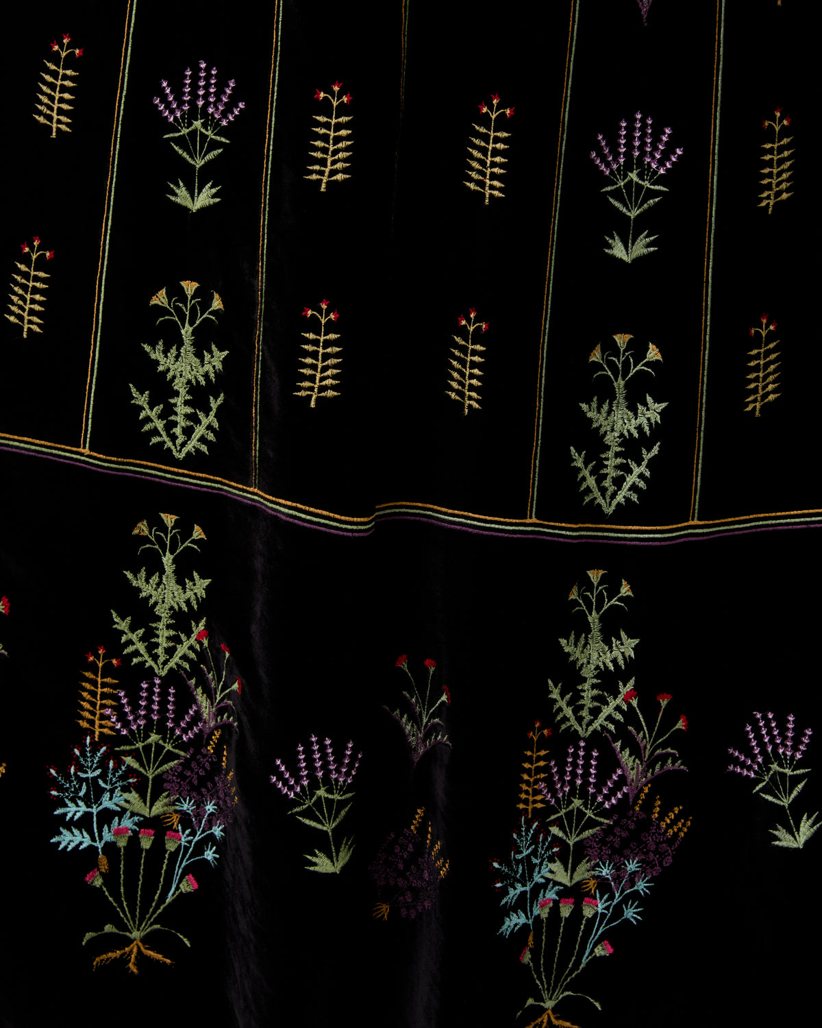 Camille Skirt with Agra Embroidery
