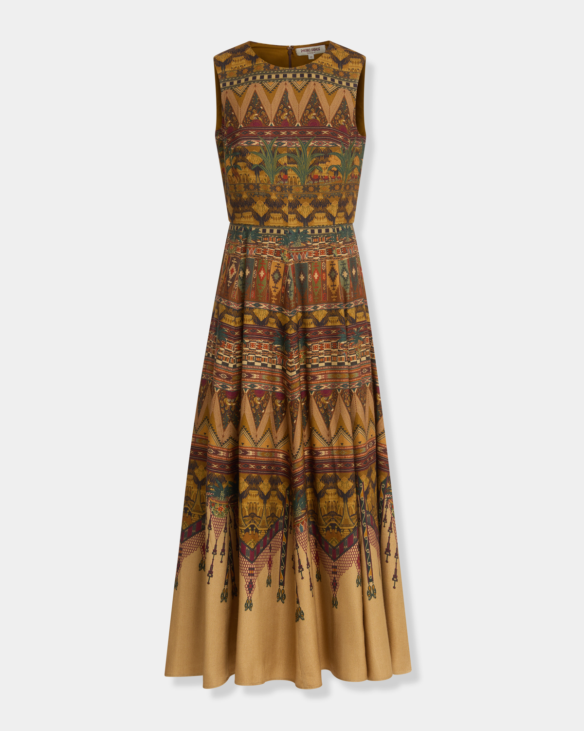 Clodette Dress in Desert Print