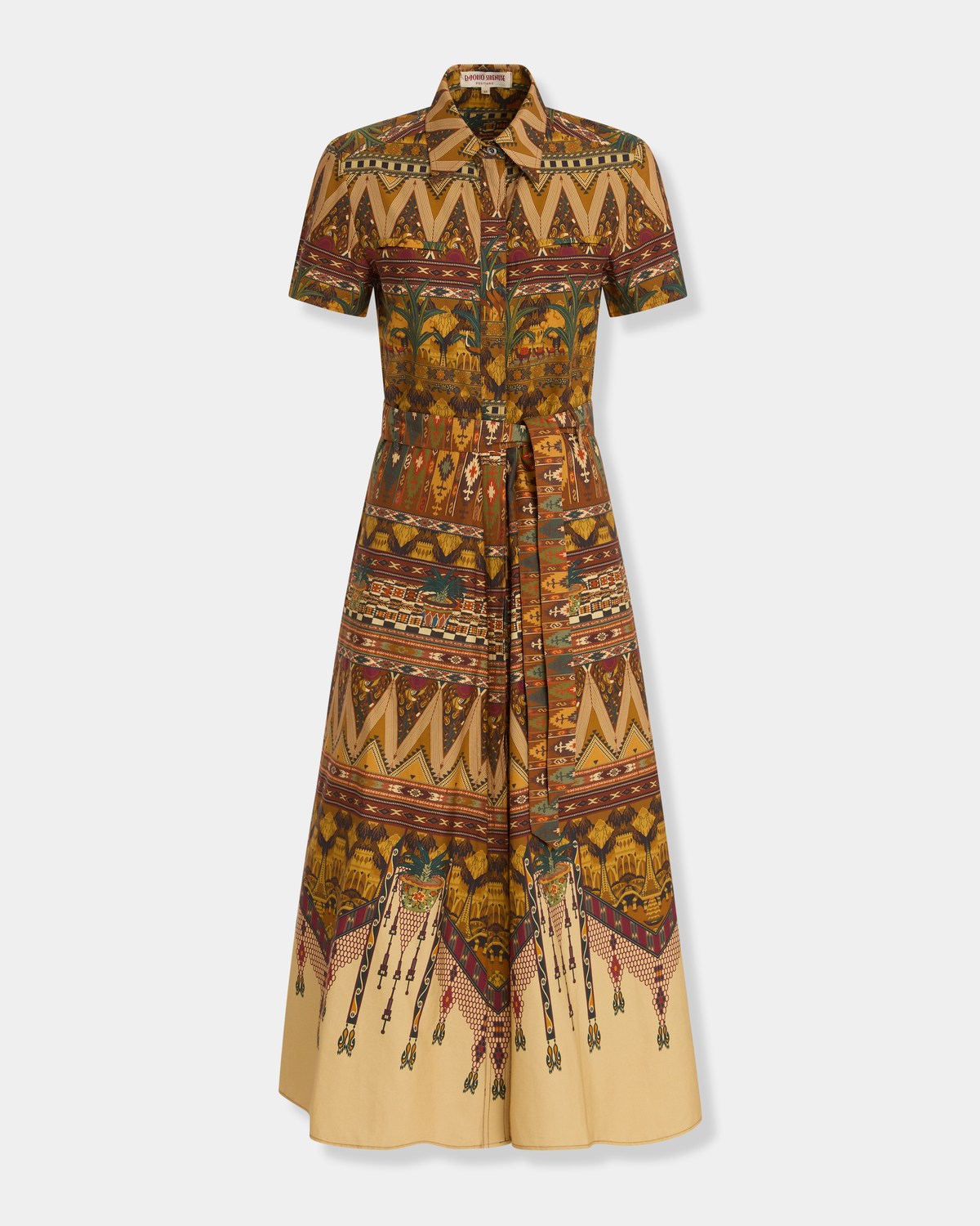 Giselle Dress in Desert Print