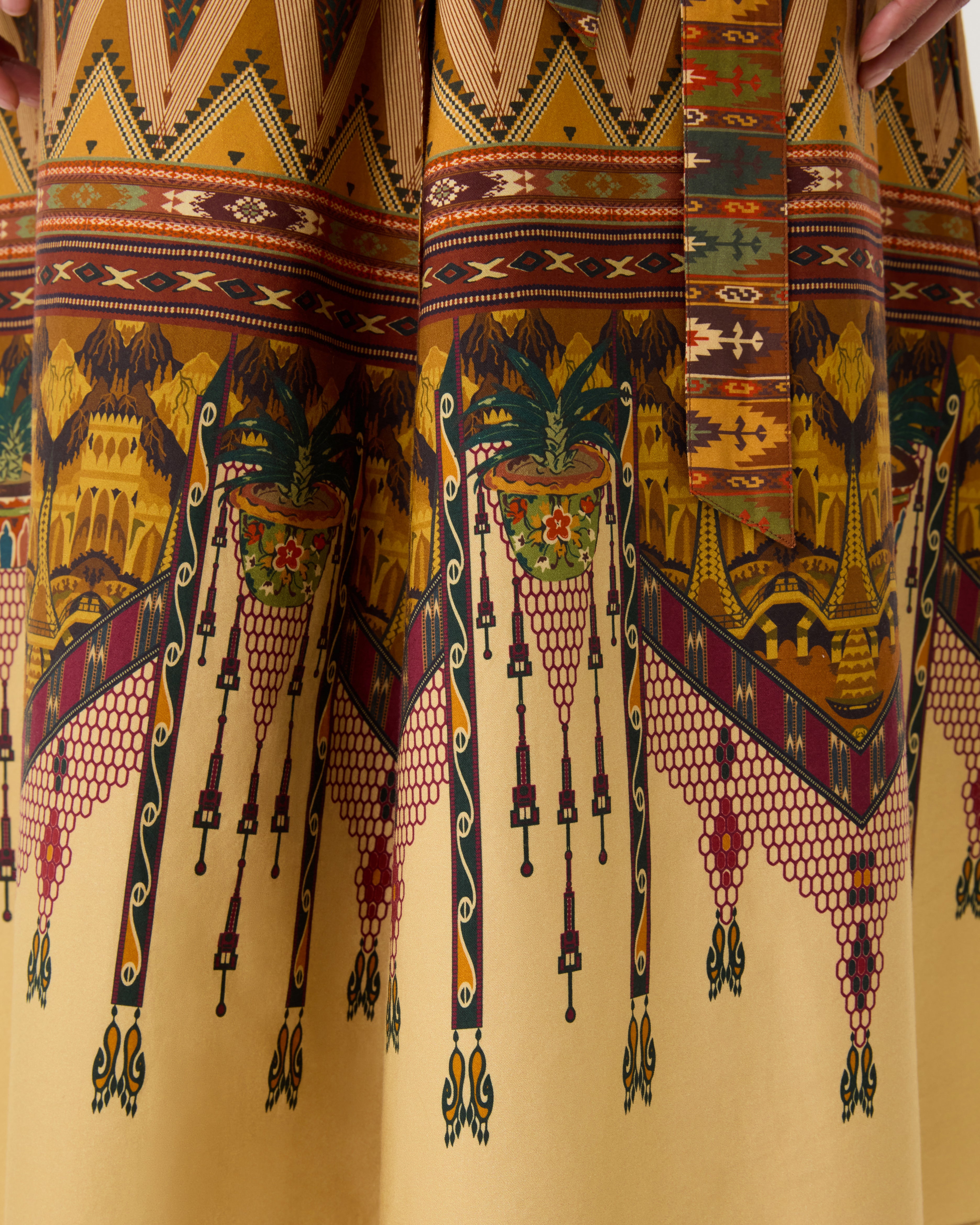 Giselle Dress in Desert Print