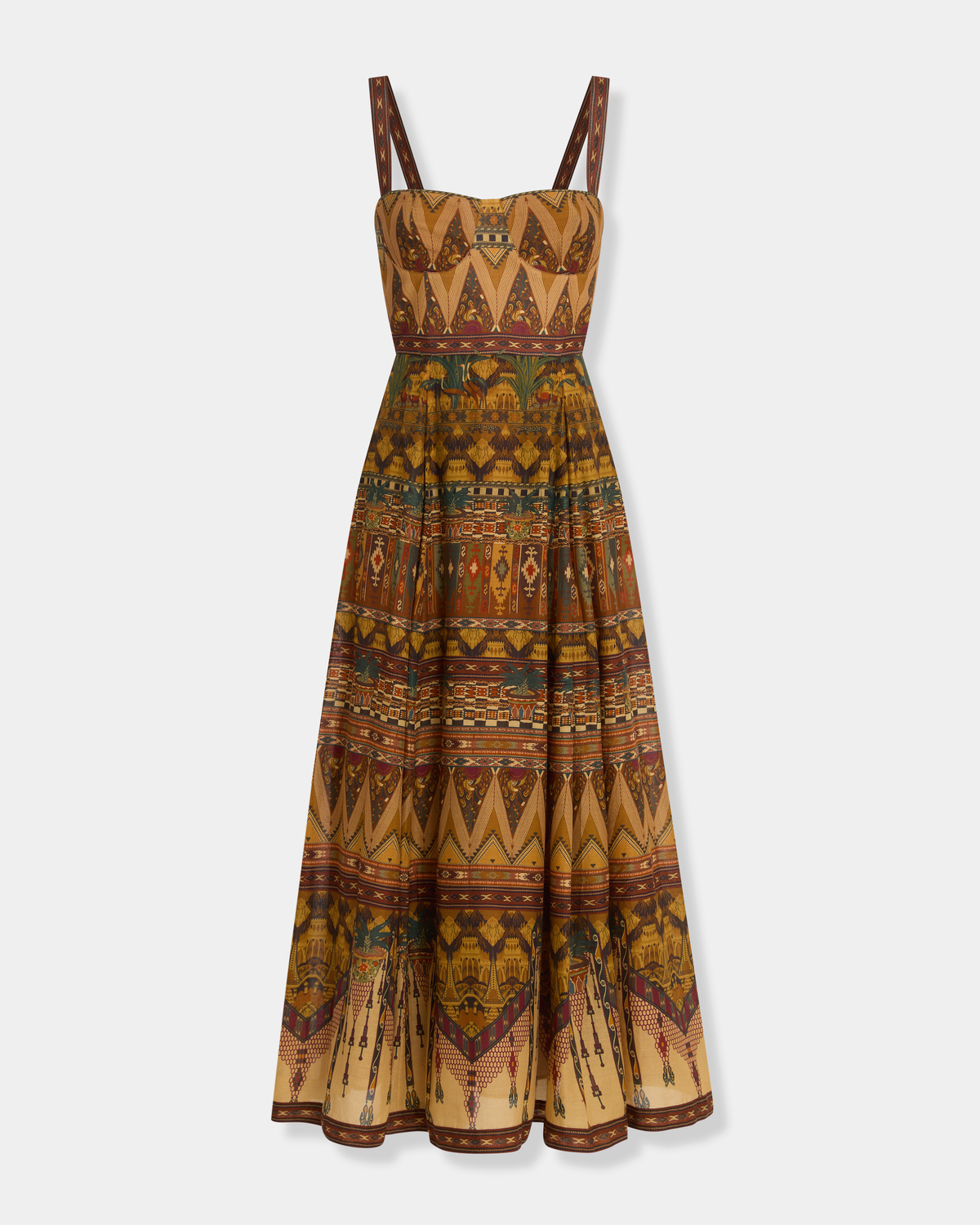 Valya Dress in Desert Print
