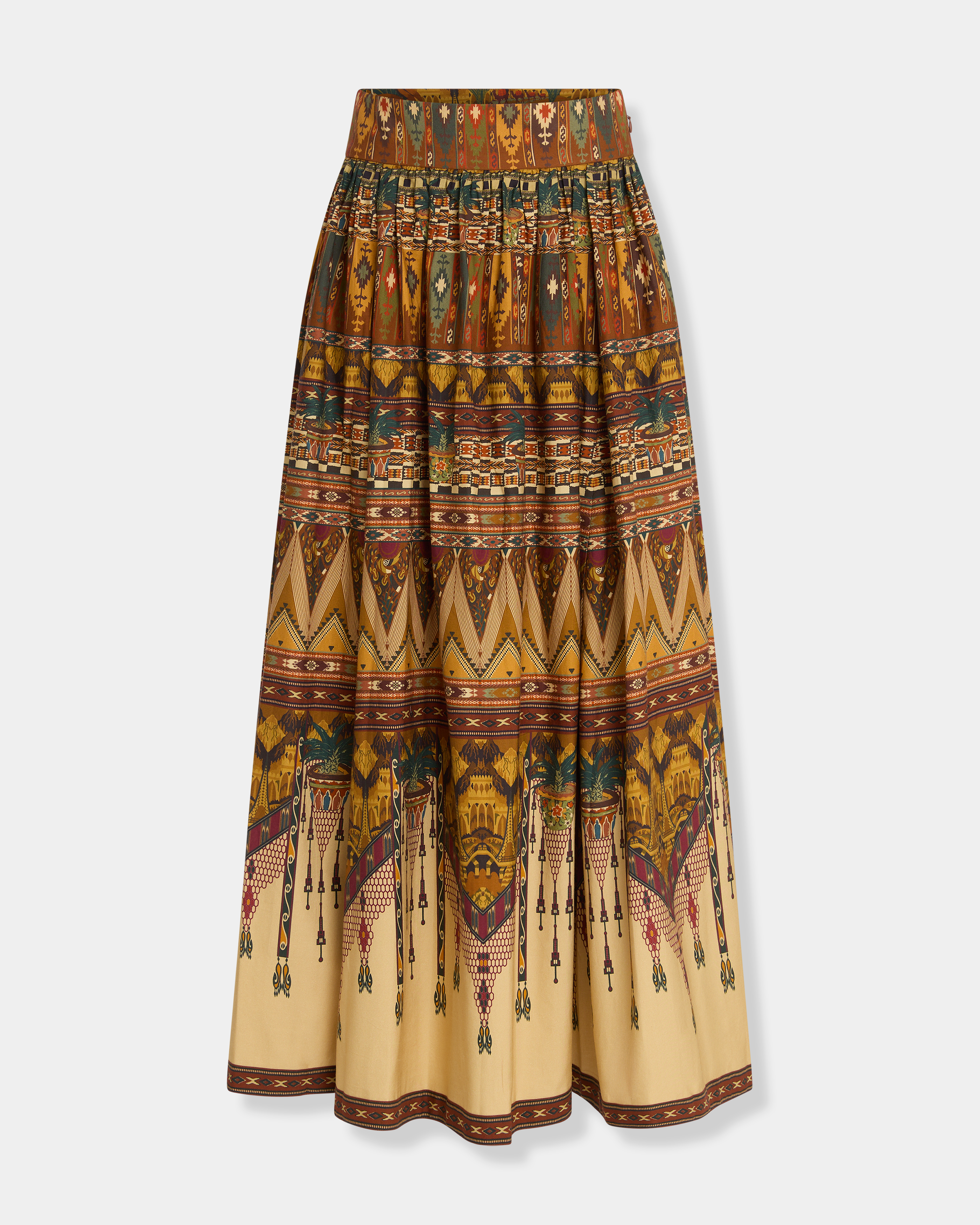 Ombretta Skirt in Desert Print