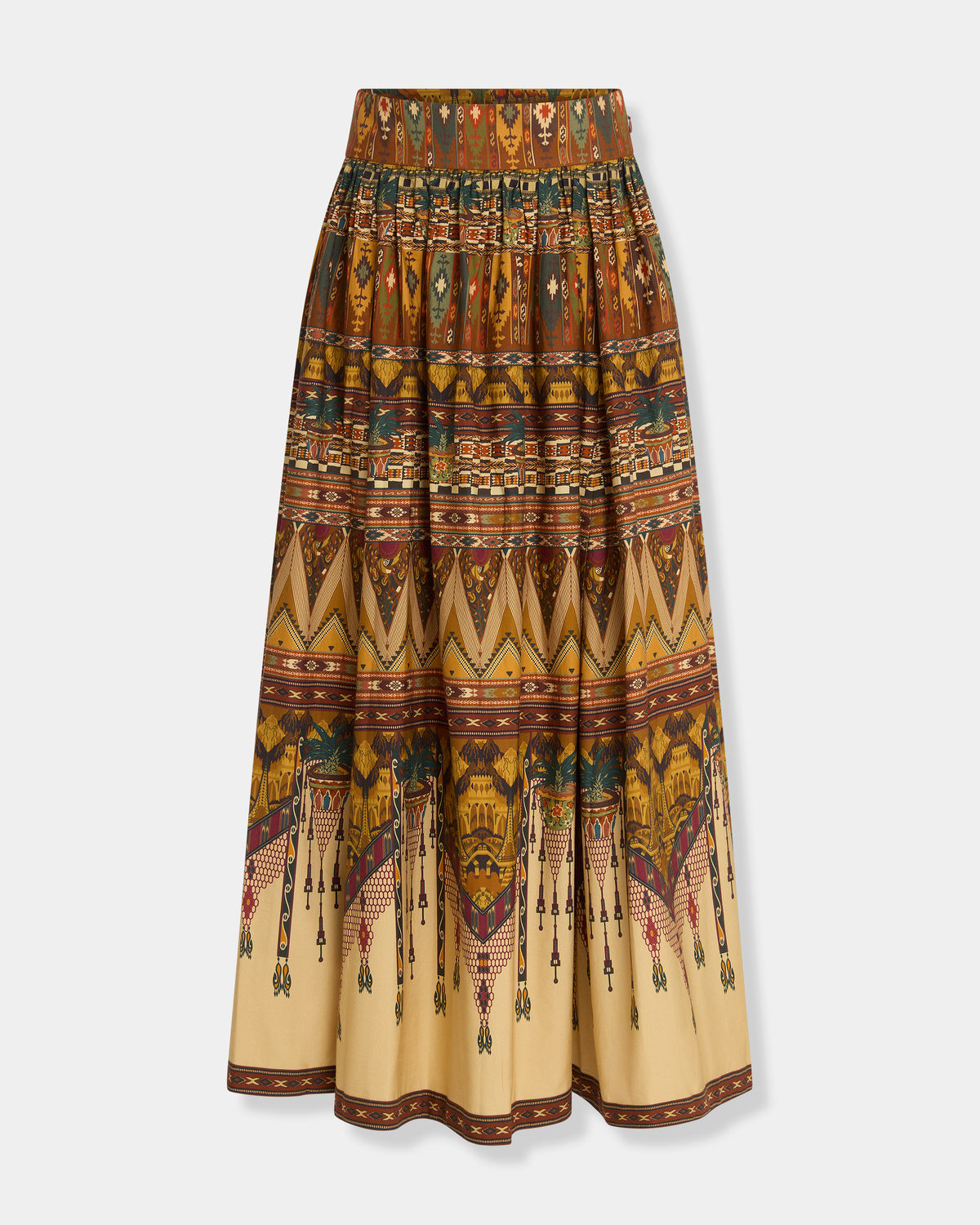 Ombretta Skirt in Desert Print