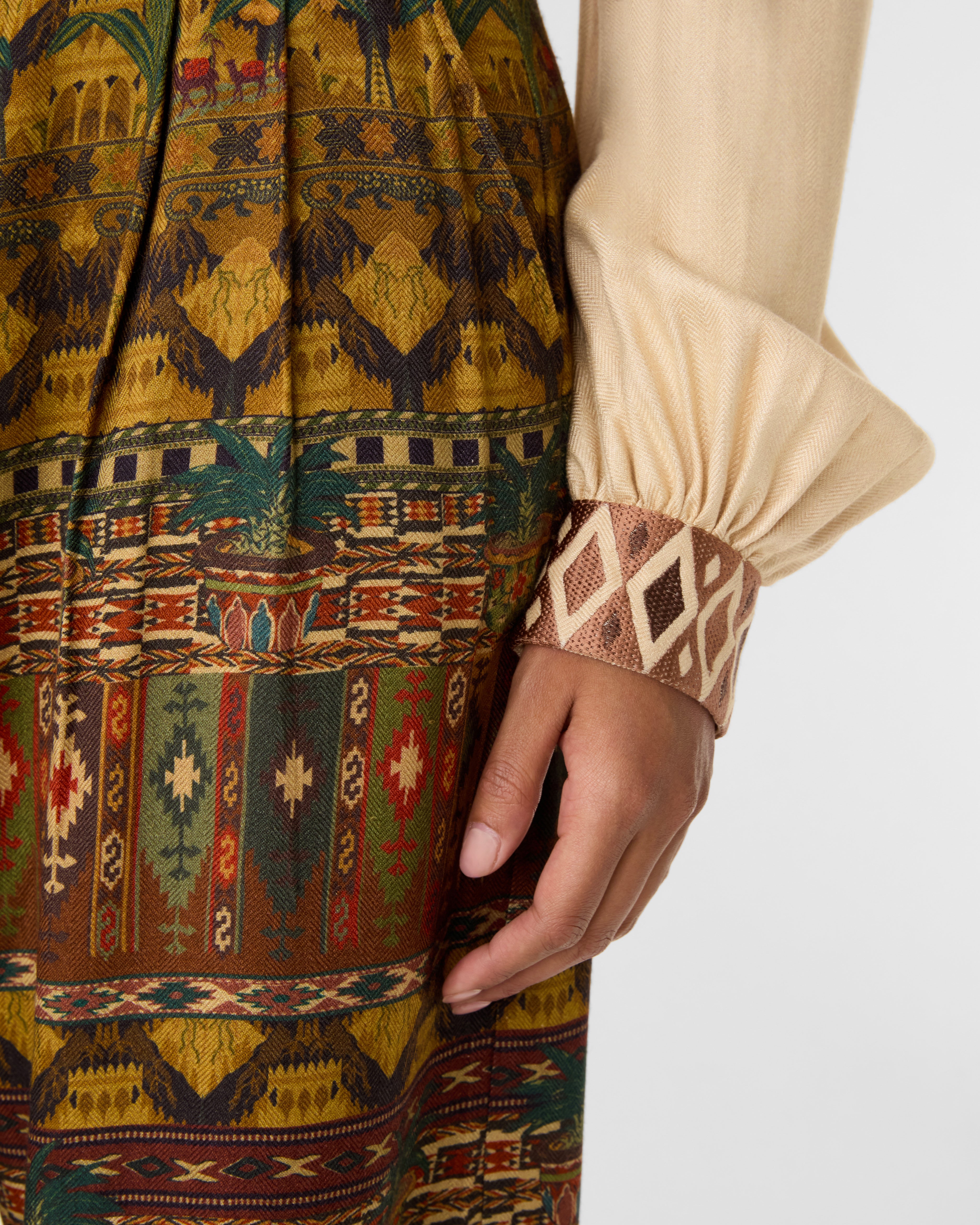 Annisa Trousers in Desert Print