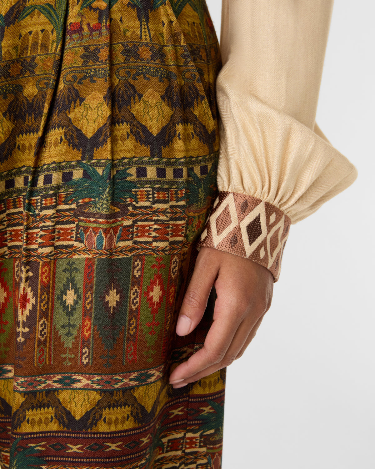 Annisa Trousers in Desert Print