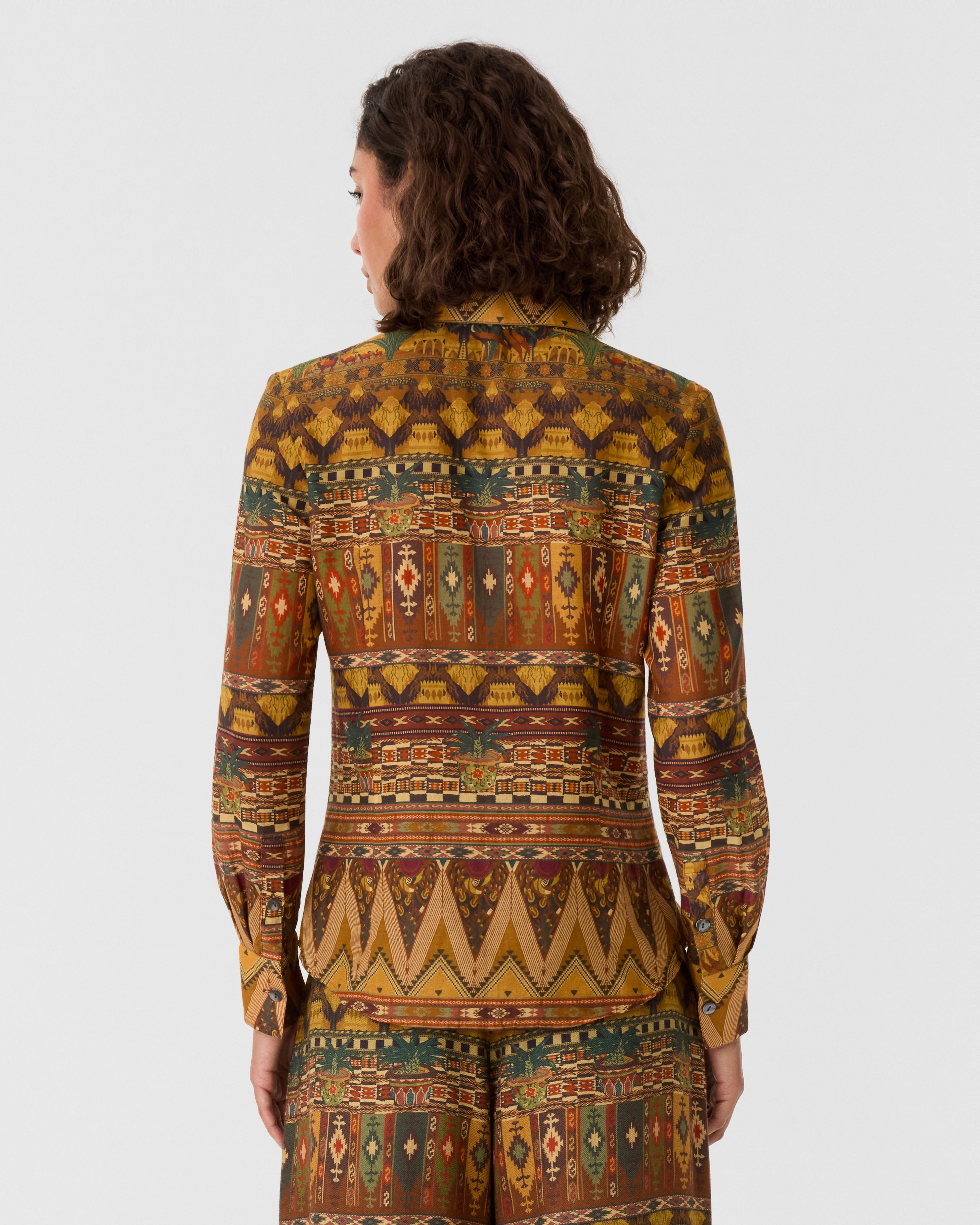 Patricia Shirt in Desert Print