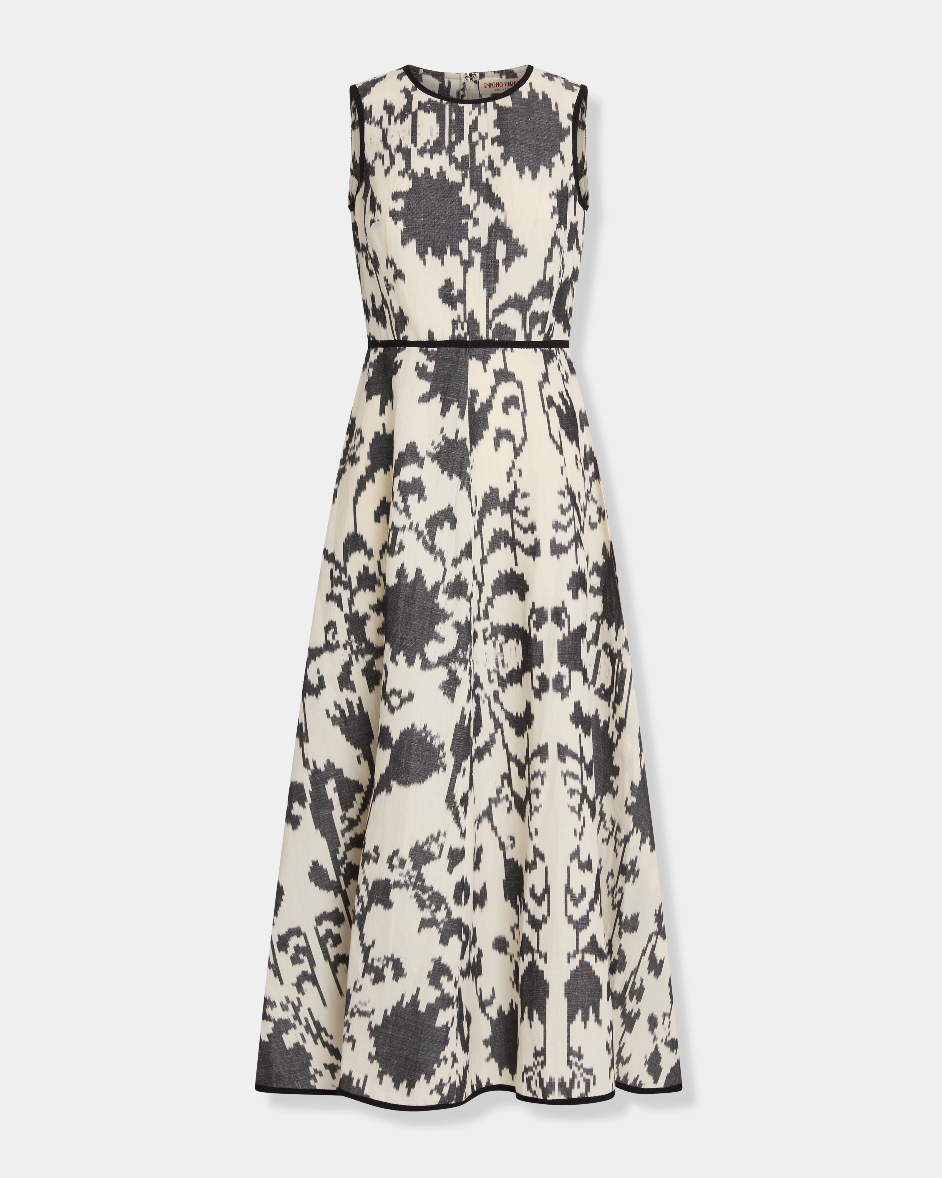 Clodette Dress in Ikat Blossom