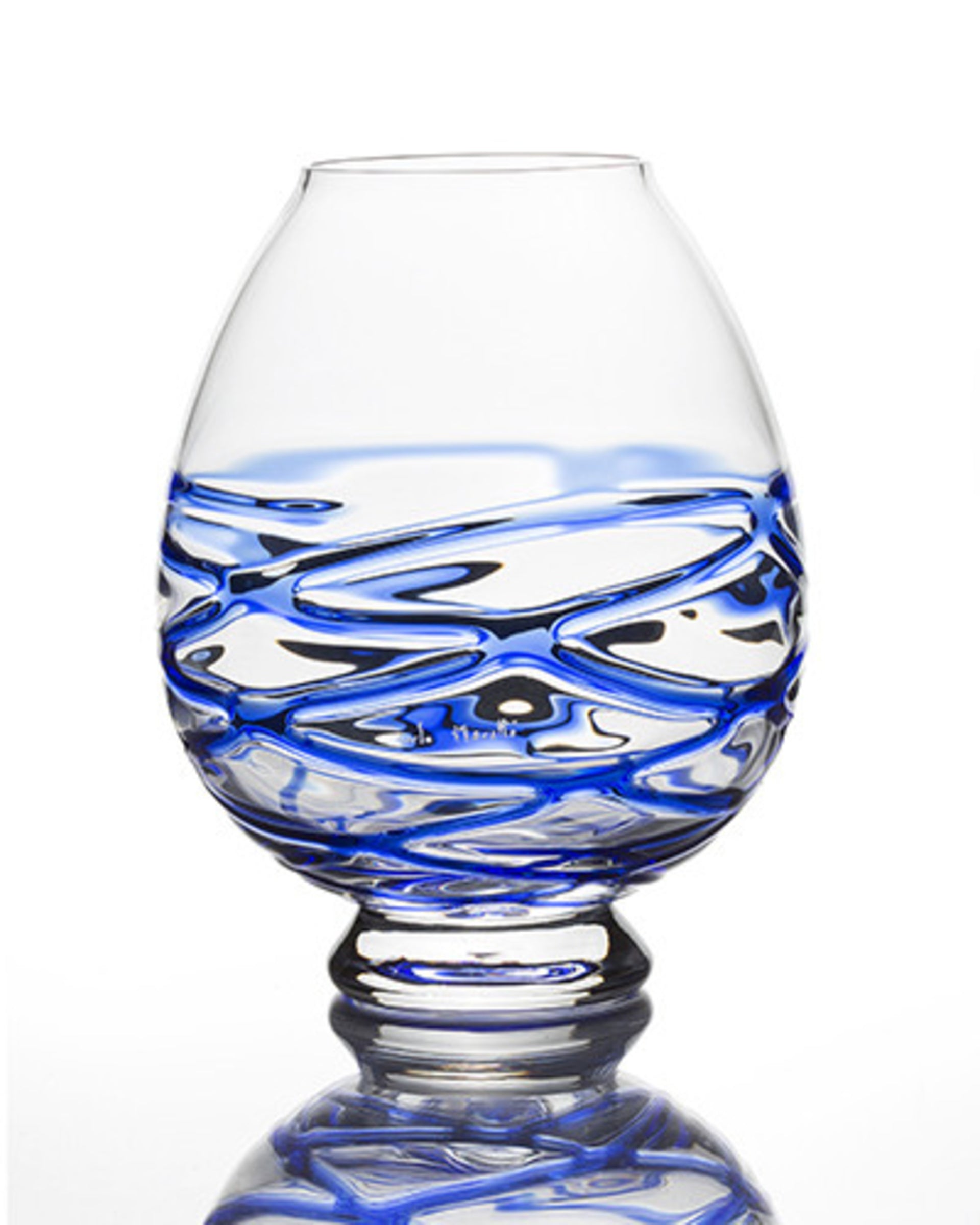 Champagne Bar Candle Holder- Blue - RETE BLU-541