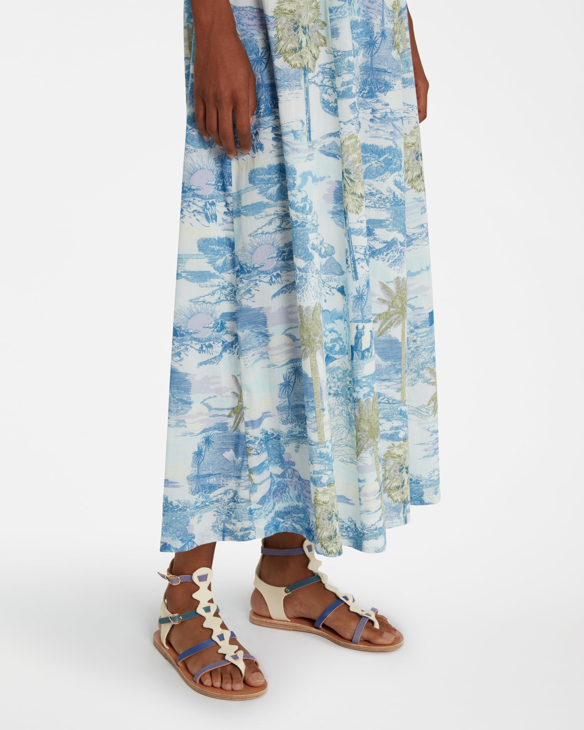 Tracey Vesuvius Dress Blue