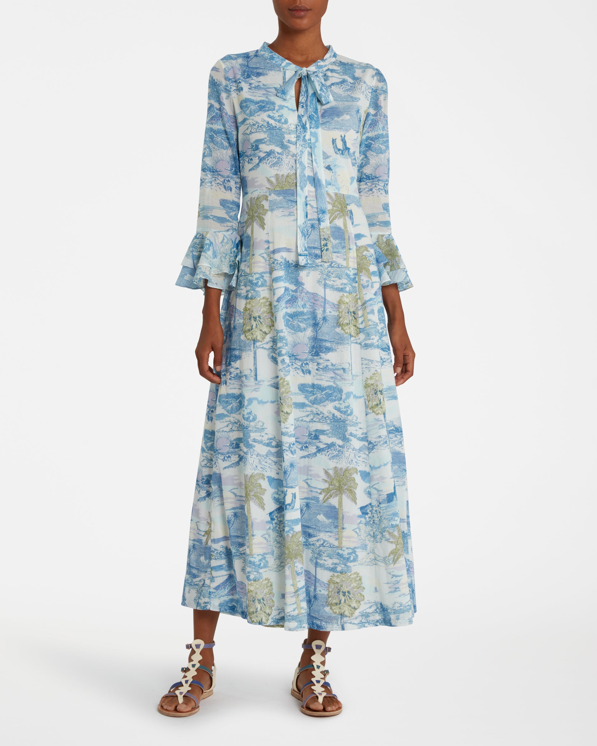 Tracey Vesuvius Dress Blue