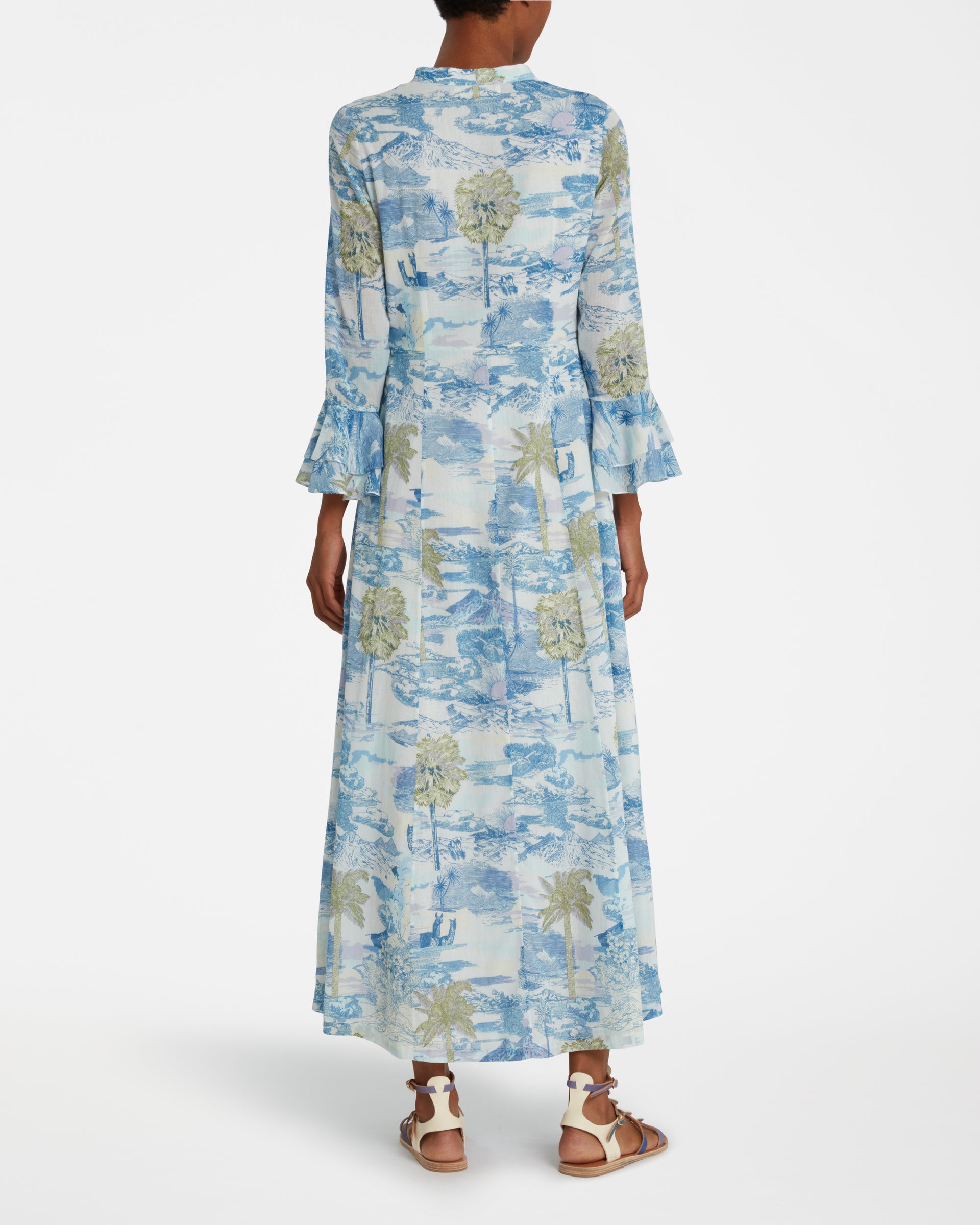 Tracey Vesuvius Dress Blue