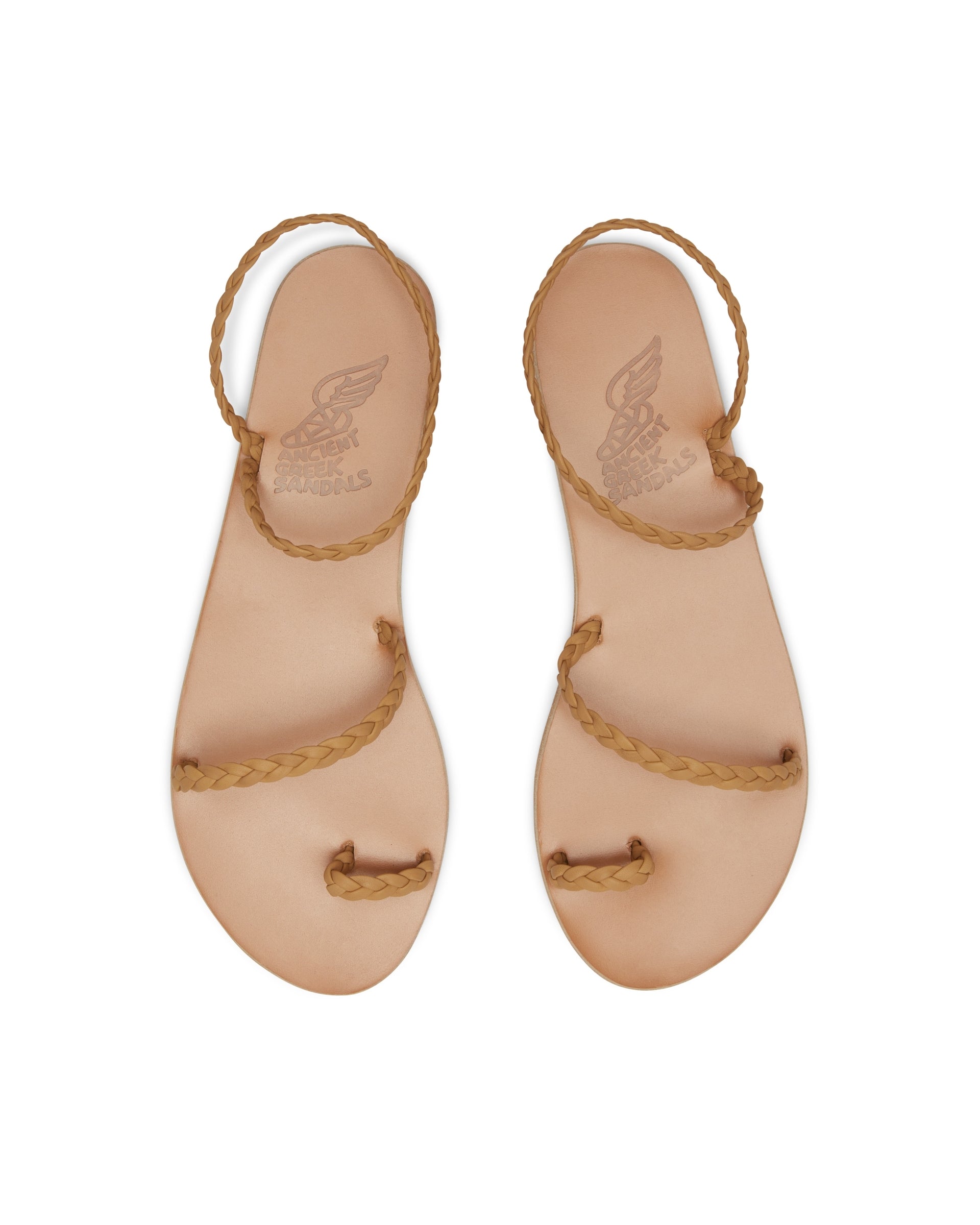 Ancient Greek Sandals Elephteria Natural