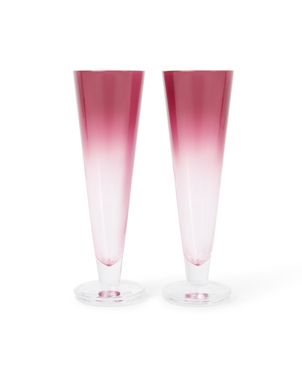 Gradient Champagne Flute Set of 2