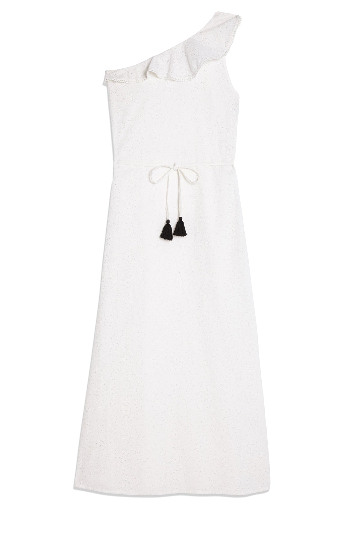 Taxi Anne Dress White