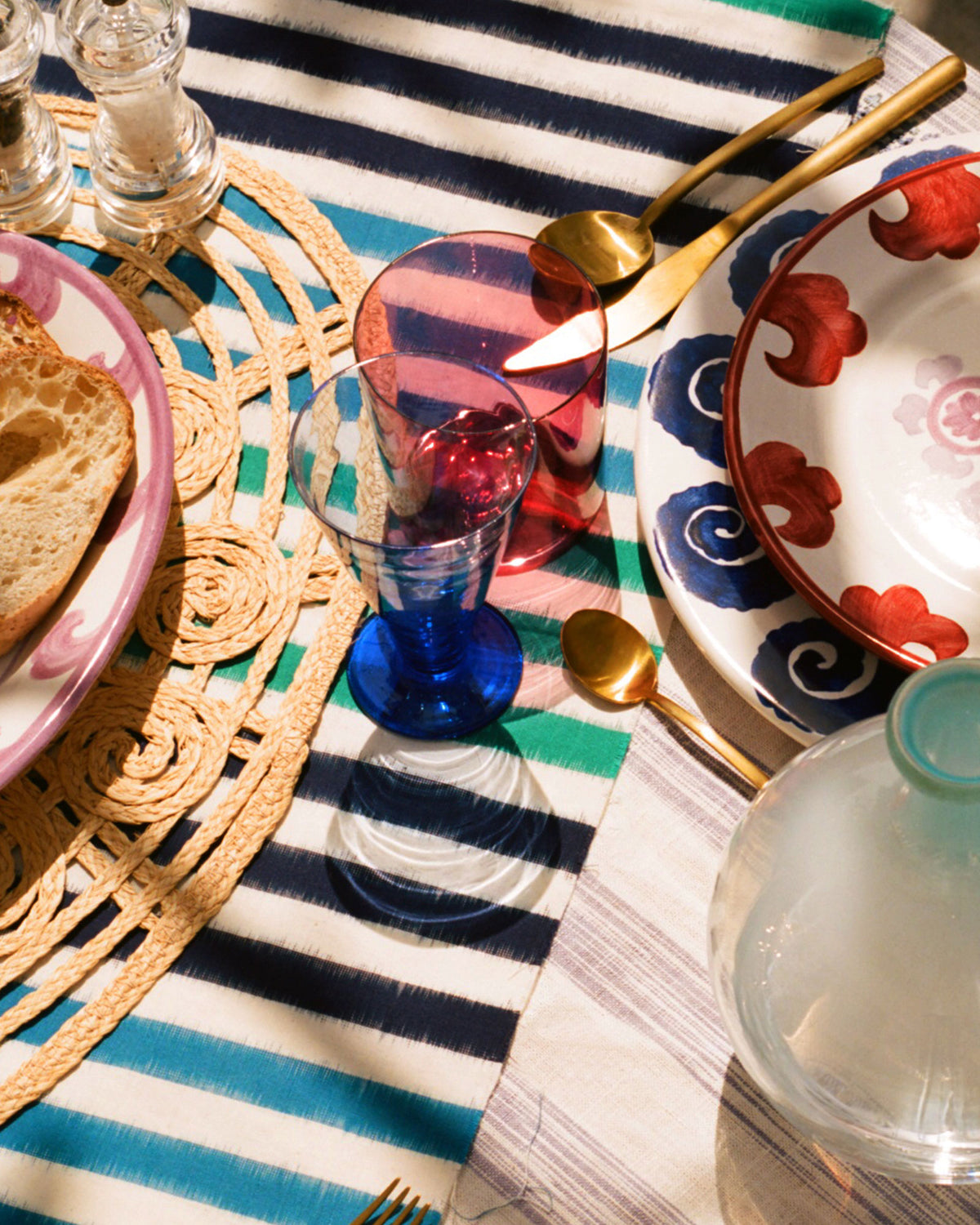 Coloured Tumbler Glass