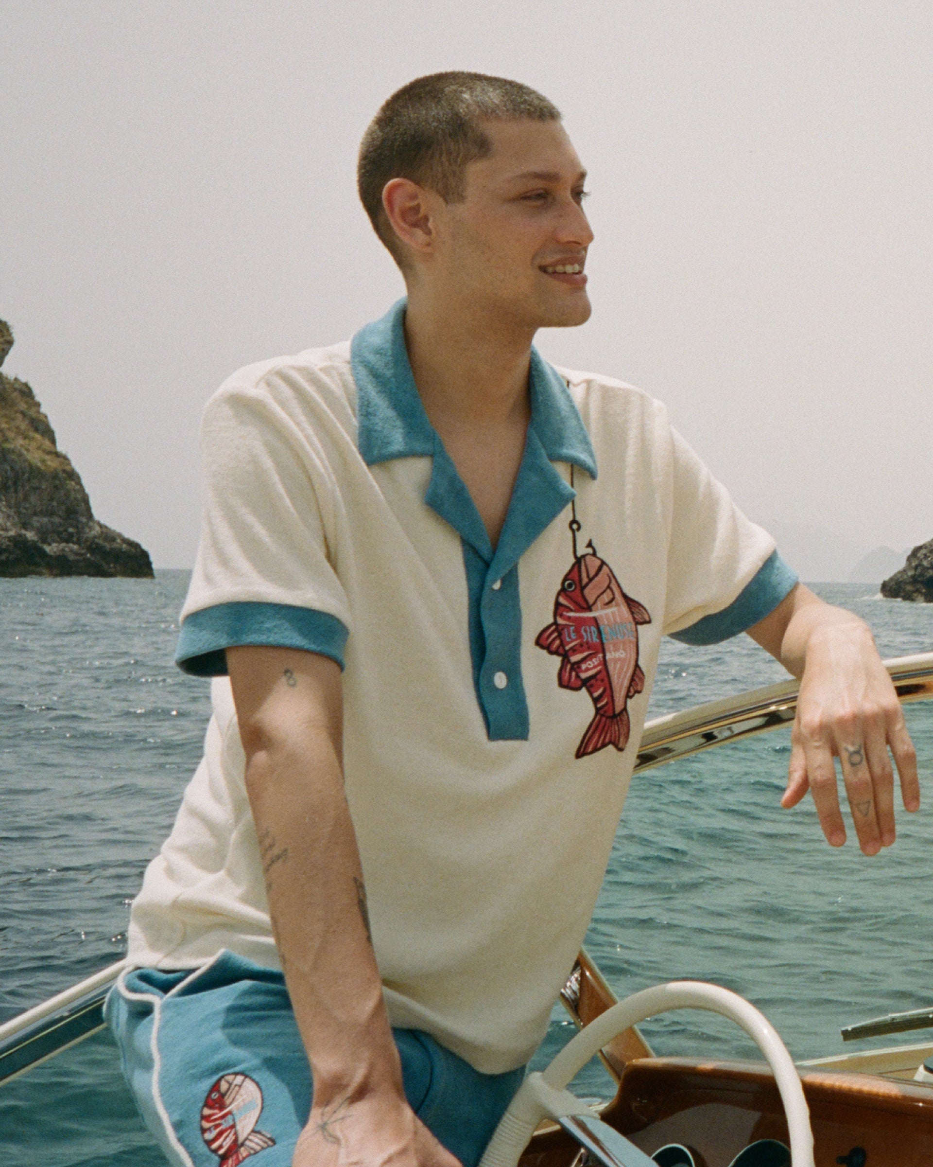 Le Sirenuse Pop-On Shorts