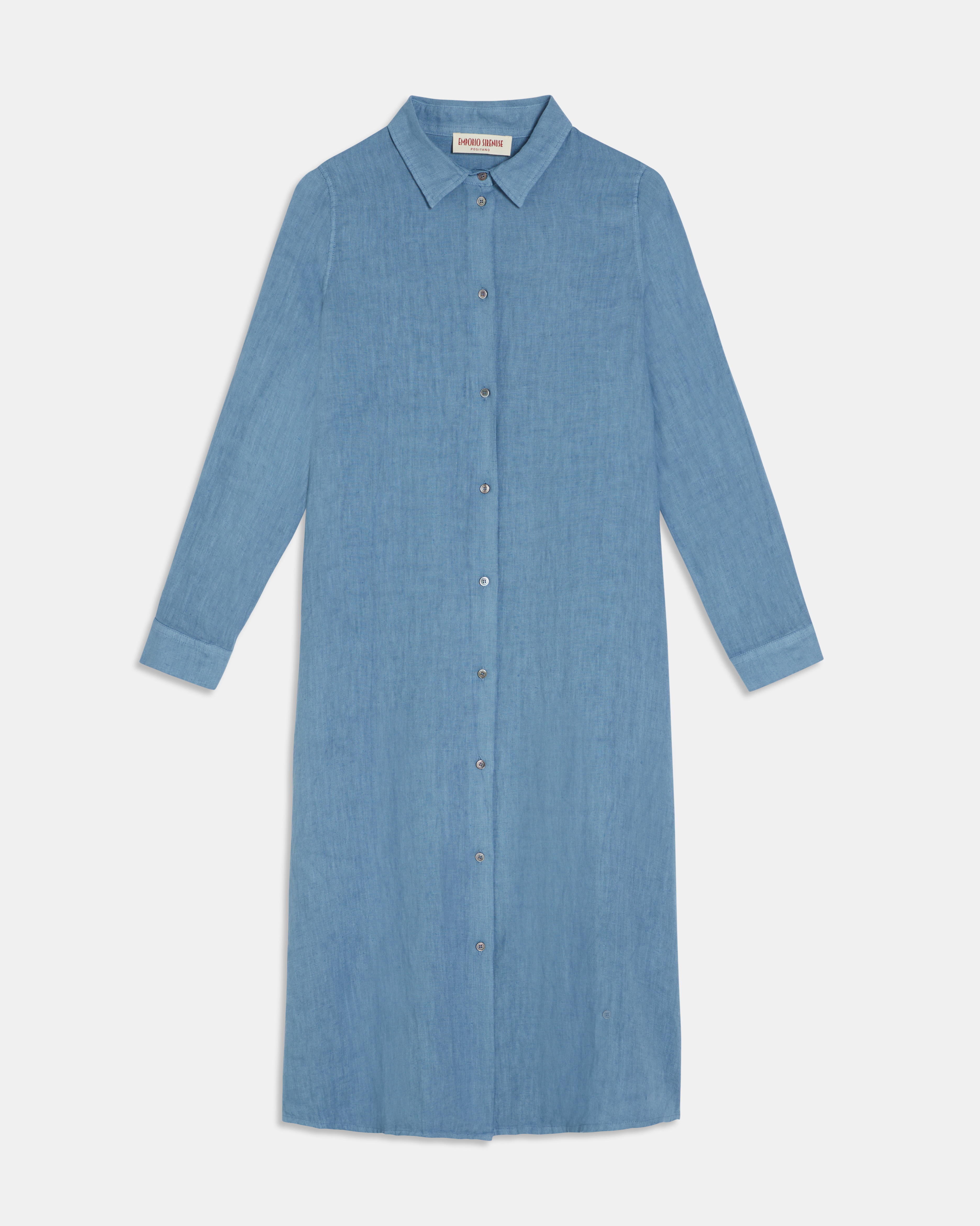 Dove Light Wind Long Shirt Indigo