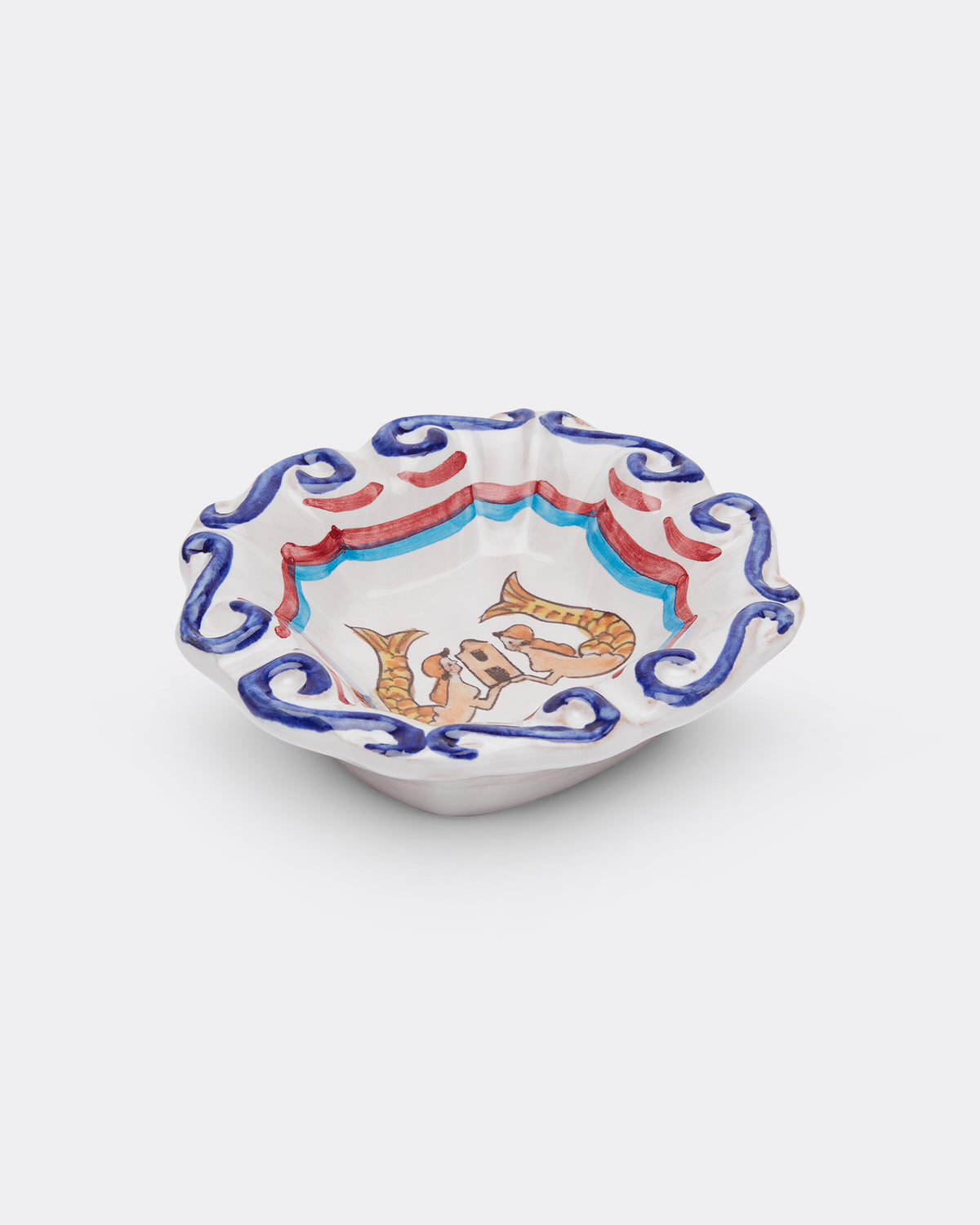 Le Sirenuse Ashtray Blue Yellow