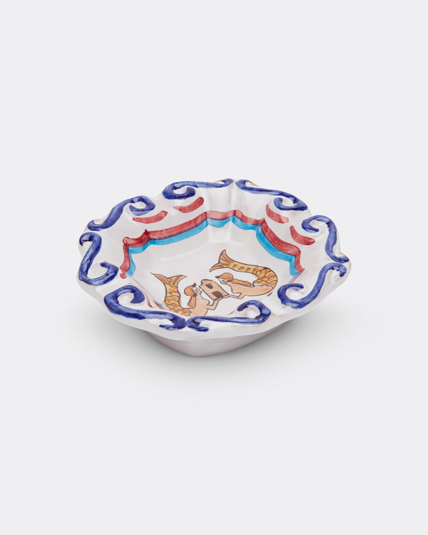 Le Sirenuse Ashtray Blue Yellow