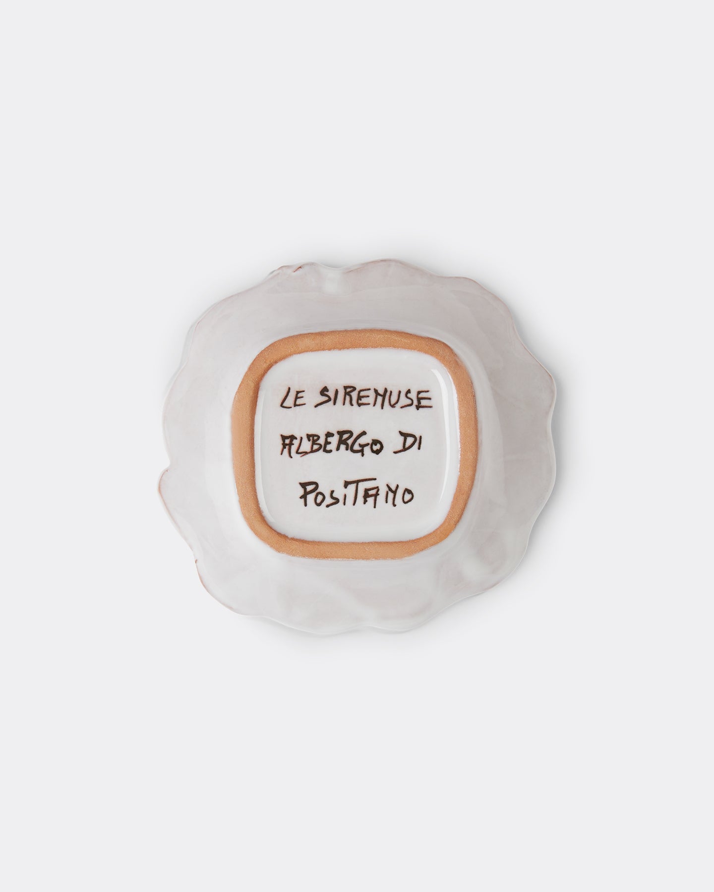 Le Sirenuse Ashtray Blue Red