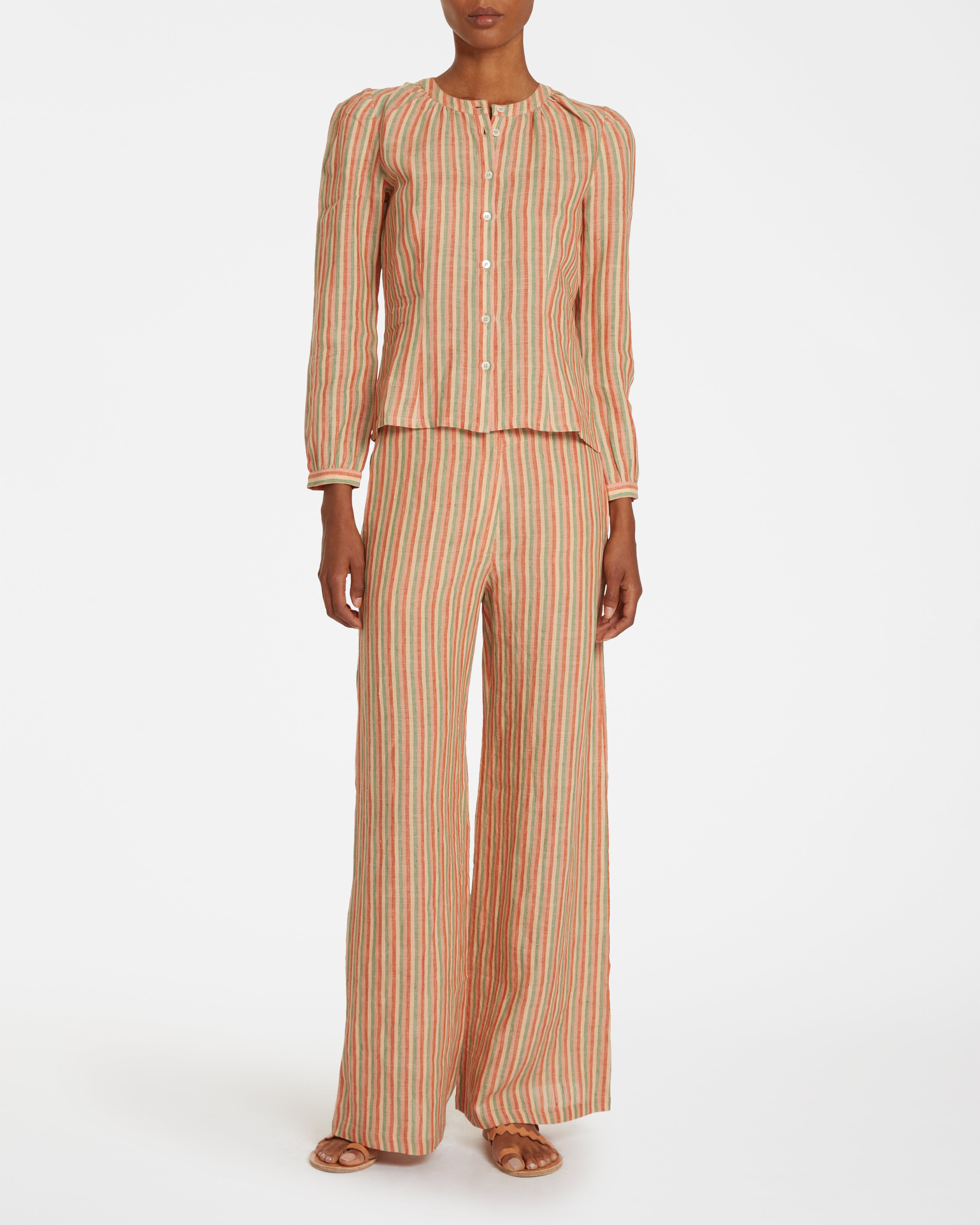 Rafaela Seventies'S Stripes Shirt Pink