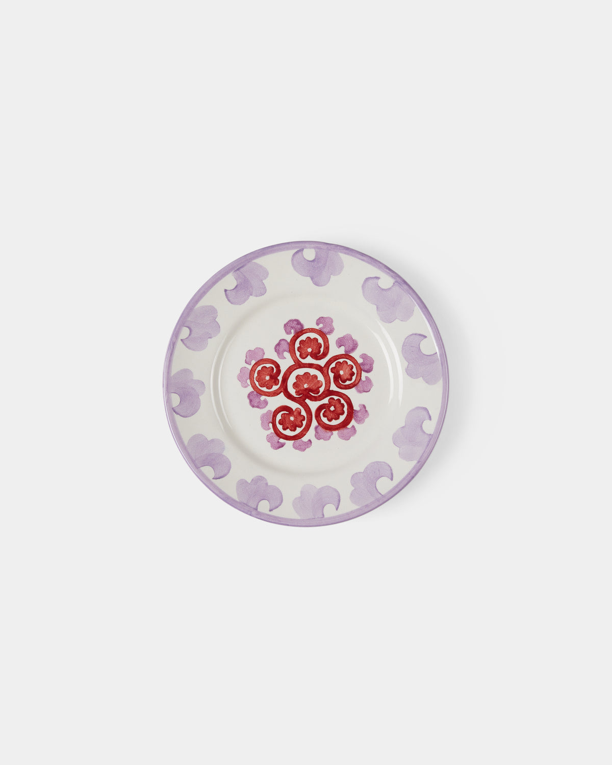 Flower Dessert Plate