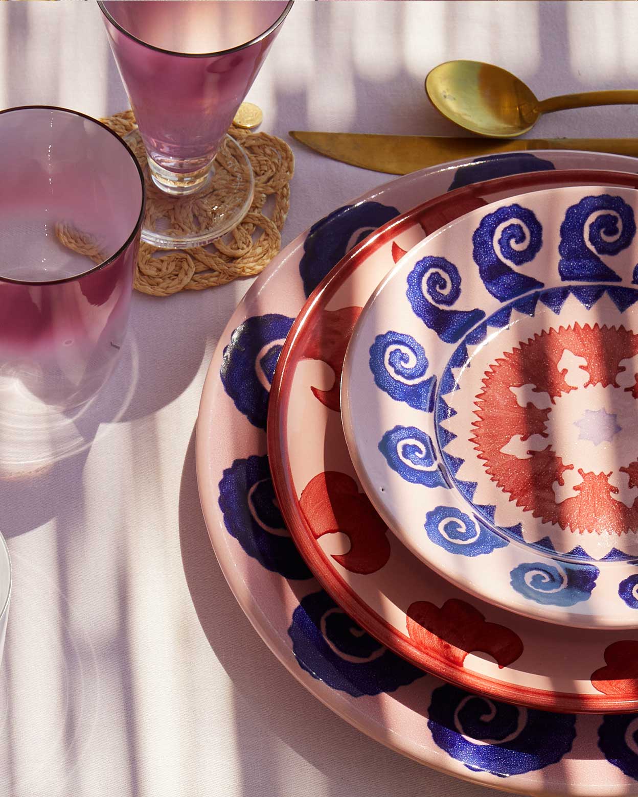 Sun  Charger Plate