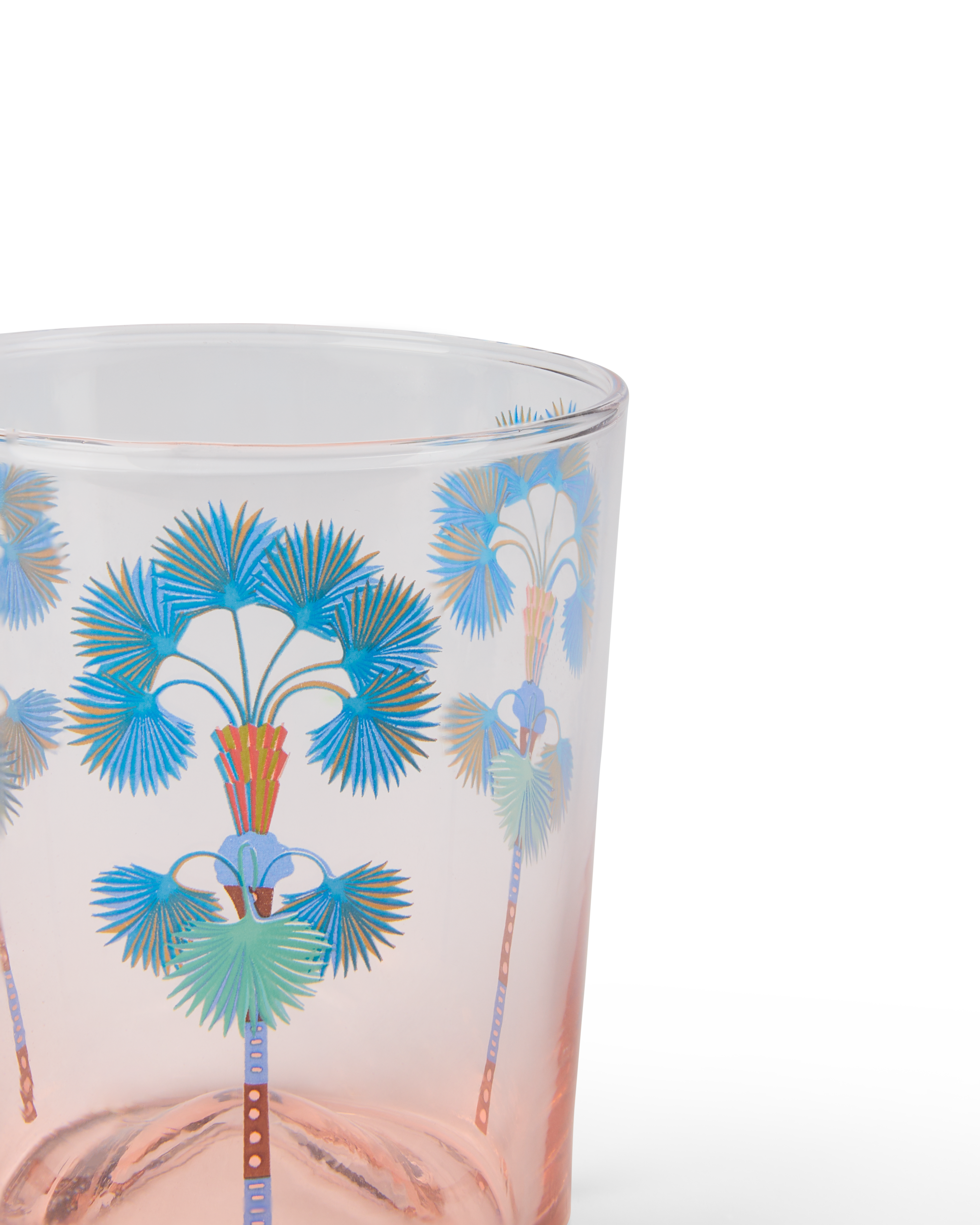 Palm Tumbler Glass