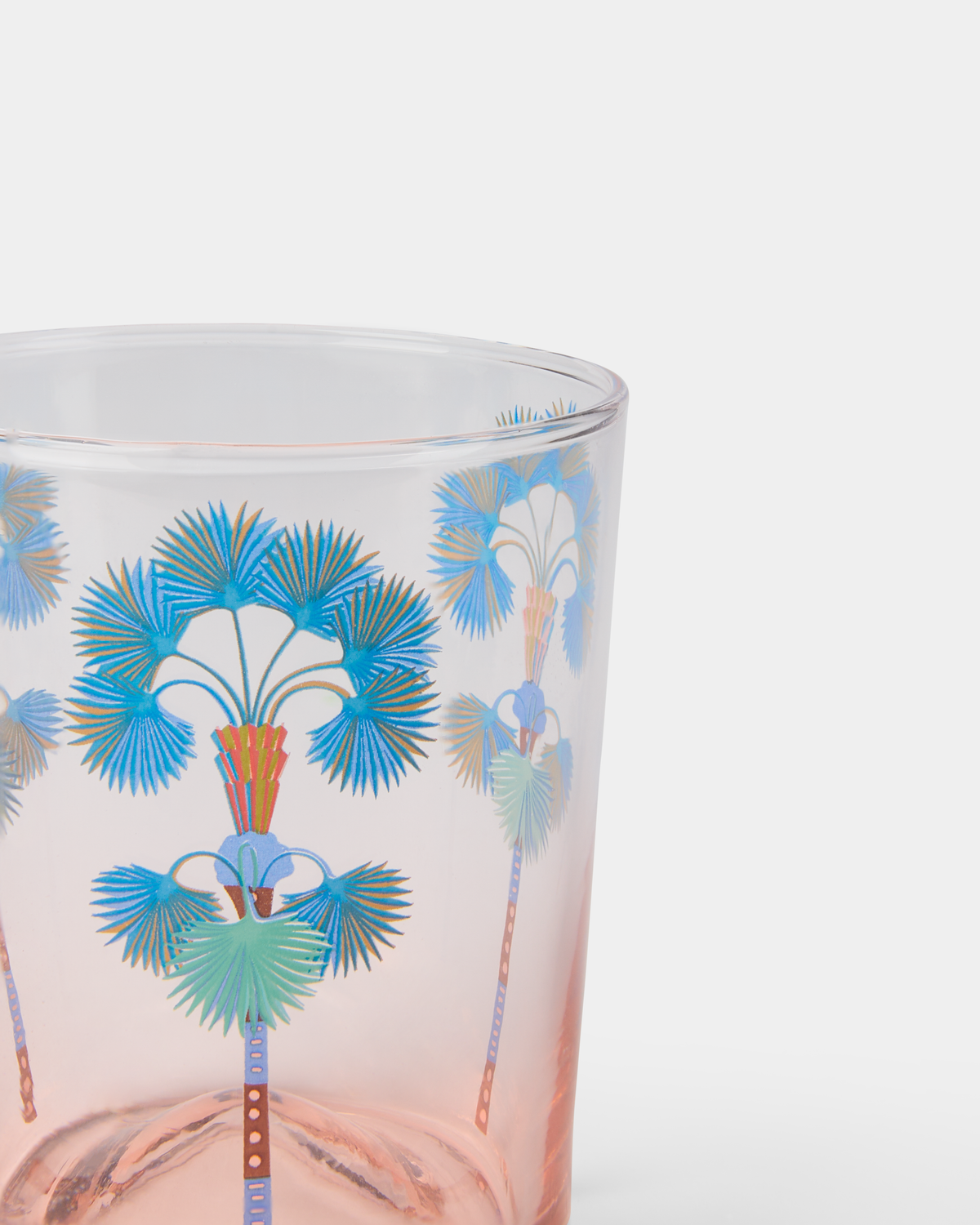 Palm Tumbler Glass