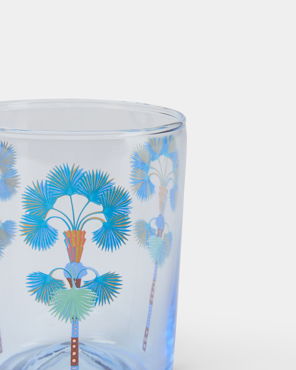 Palm Tumbler Glass