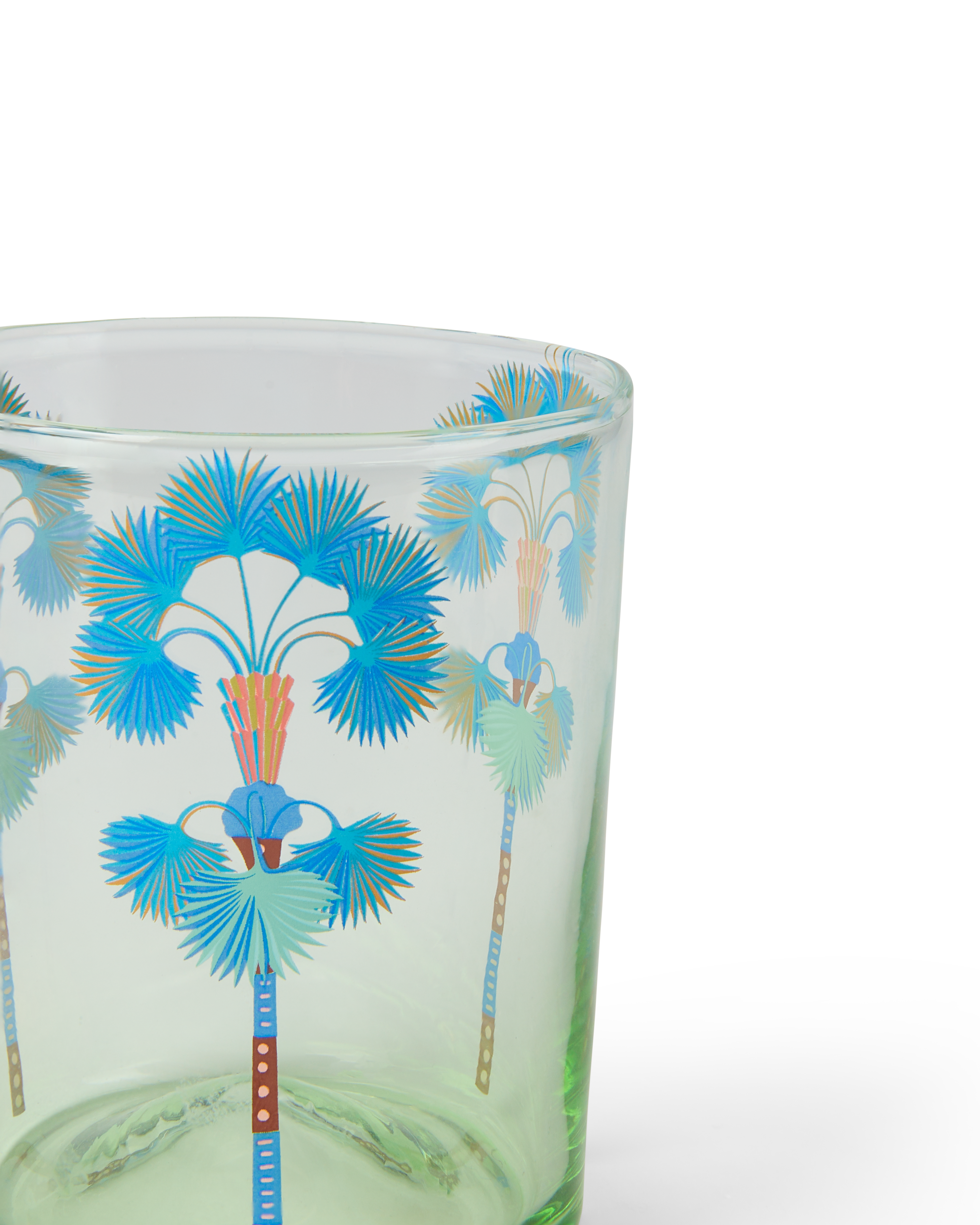 Palm Tumbler Glass