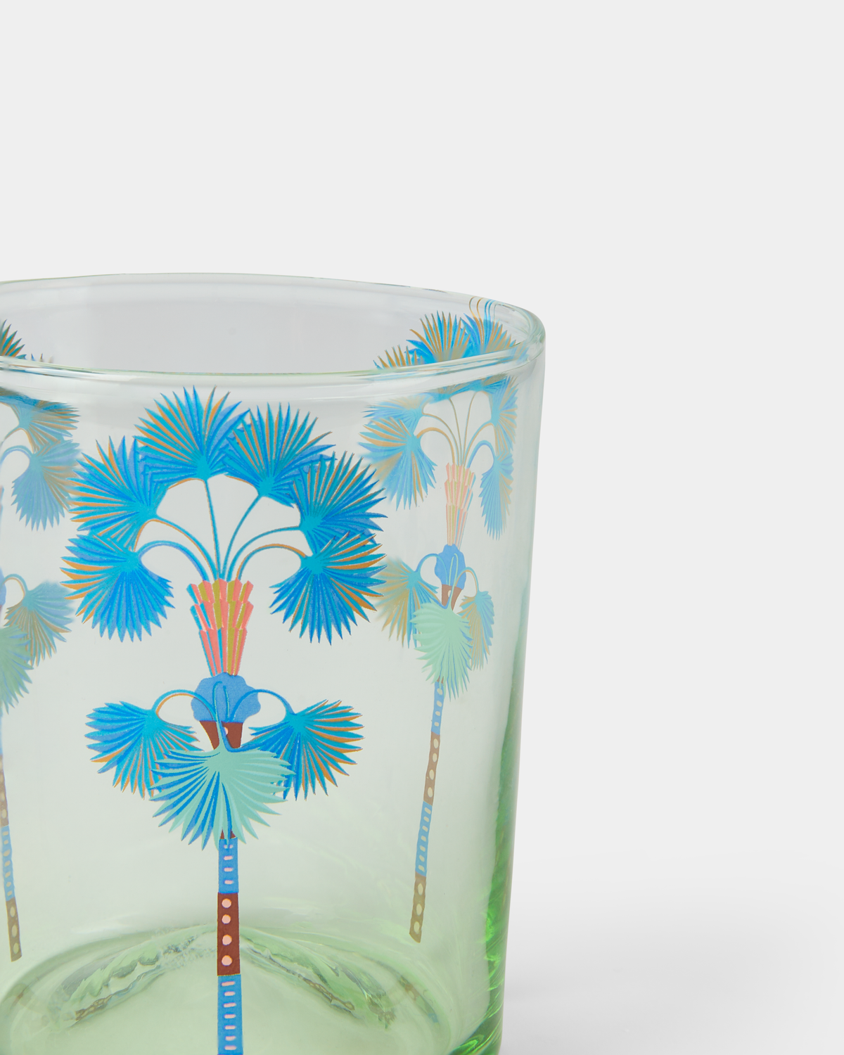 Palm Tumbler Glass