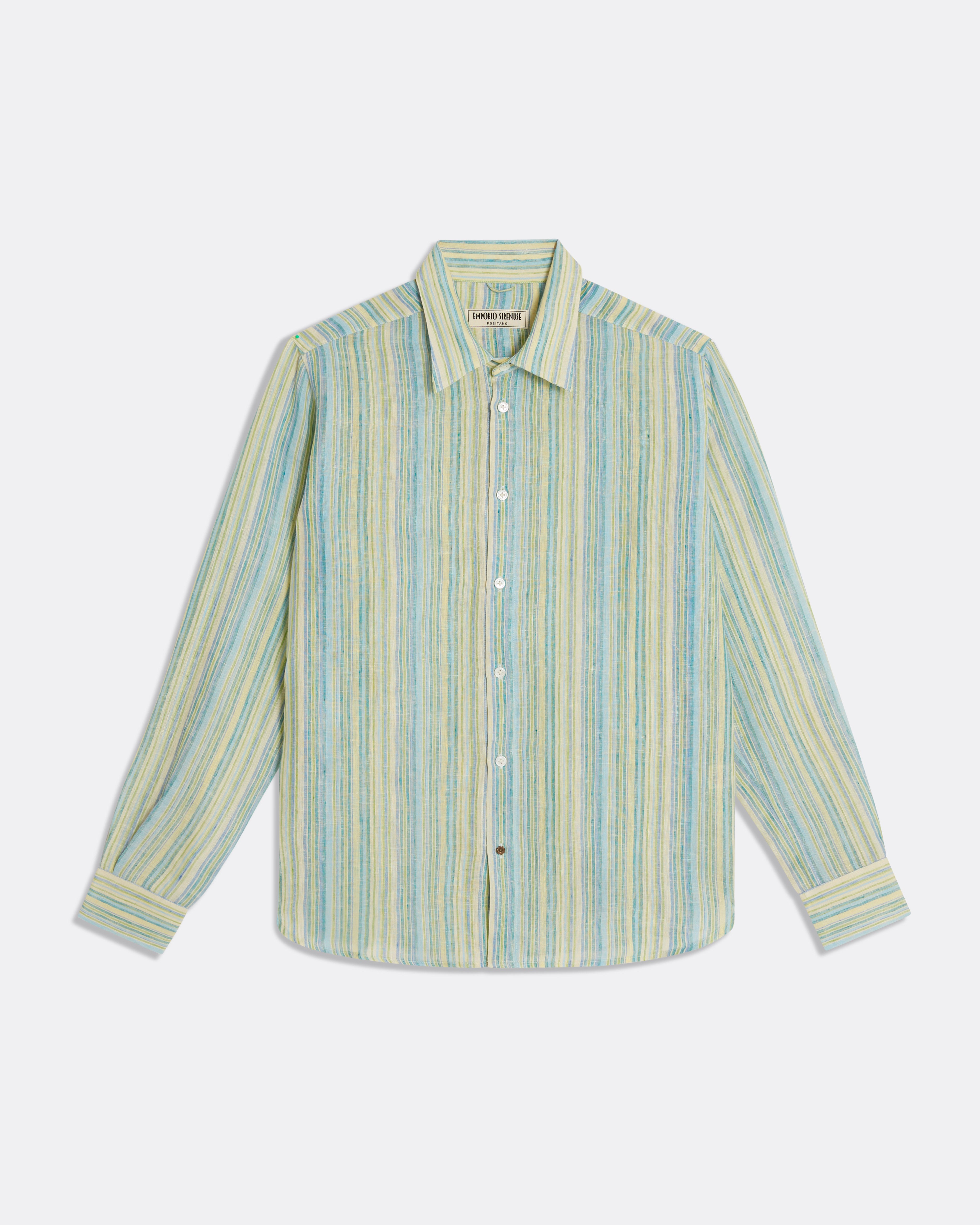 Mini Stripes Linen Shirt
