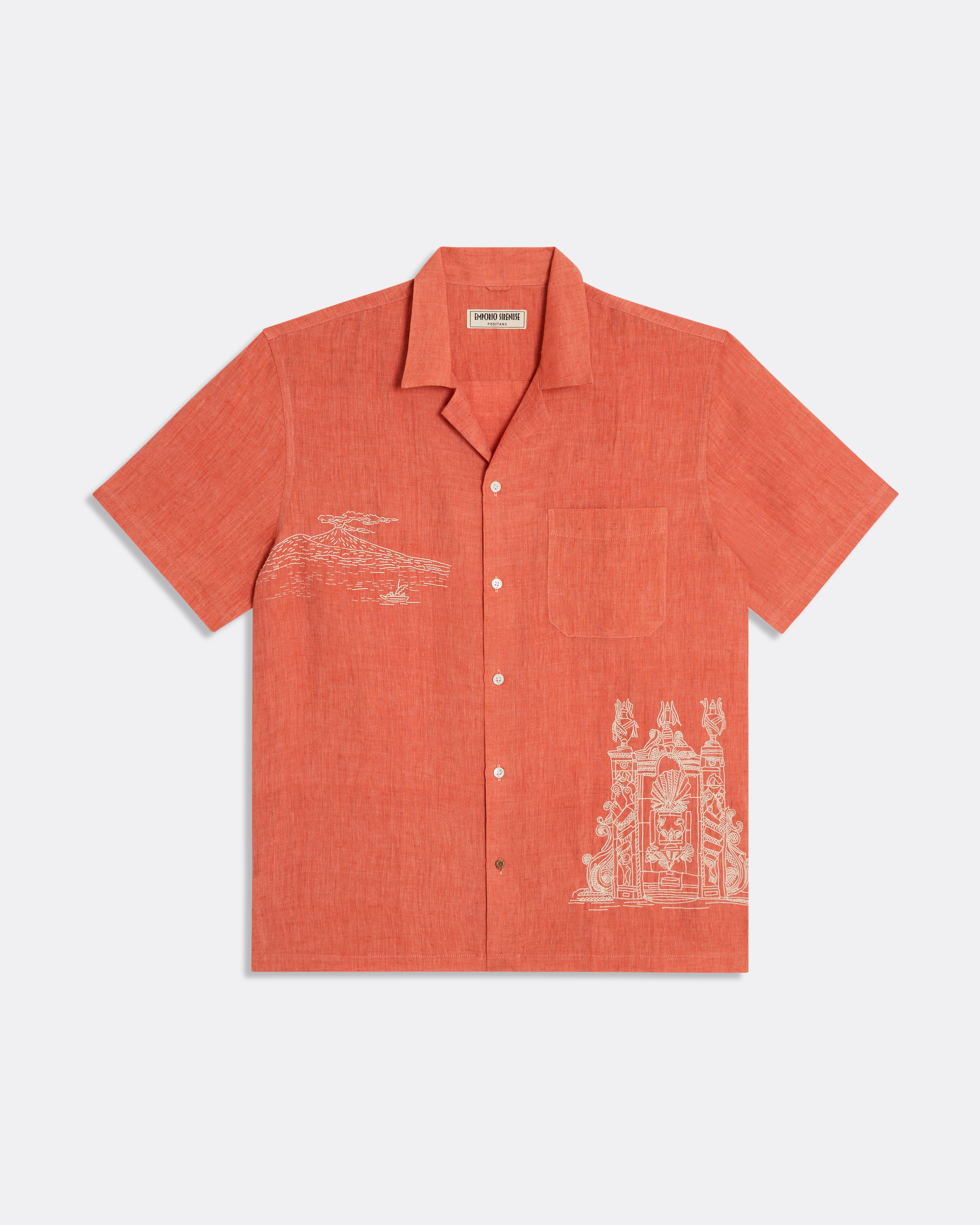 Franco's Linen Hawaiian Shirt