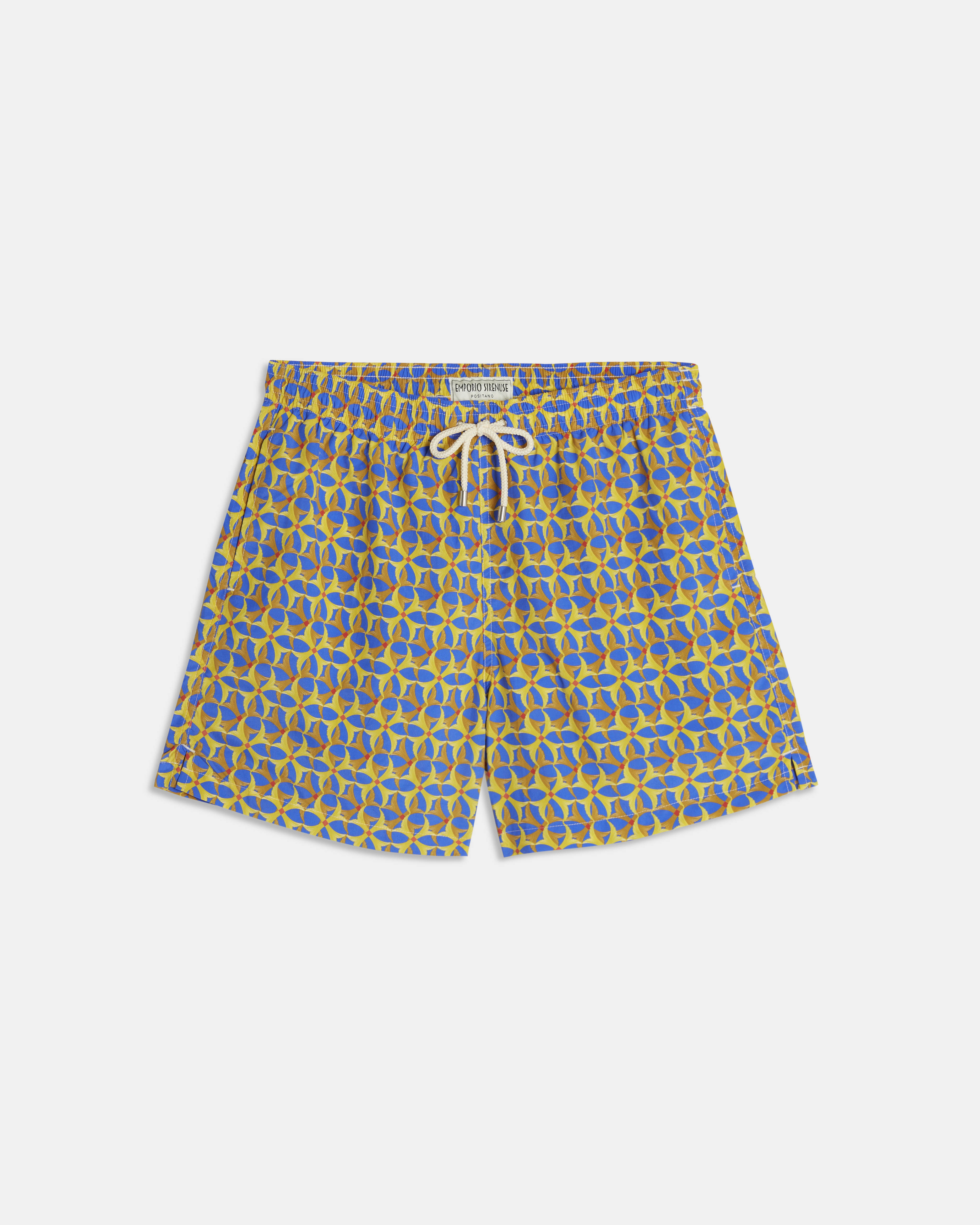 Brass Crosses Swim Trunks