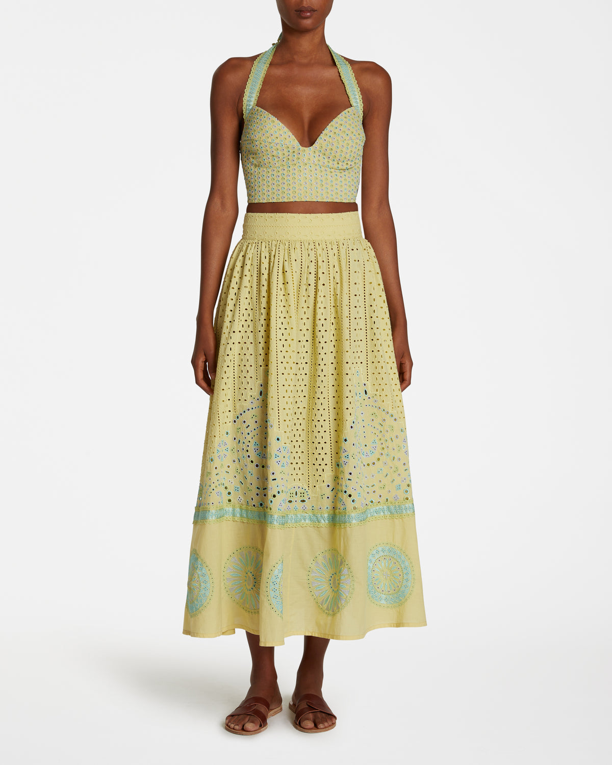 Suri Skirt with Amalfi Embroidery