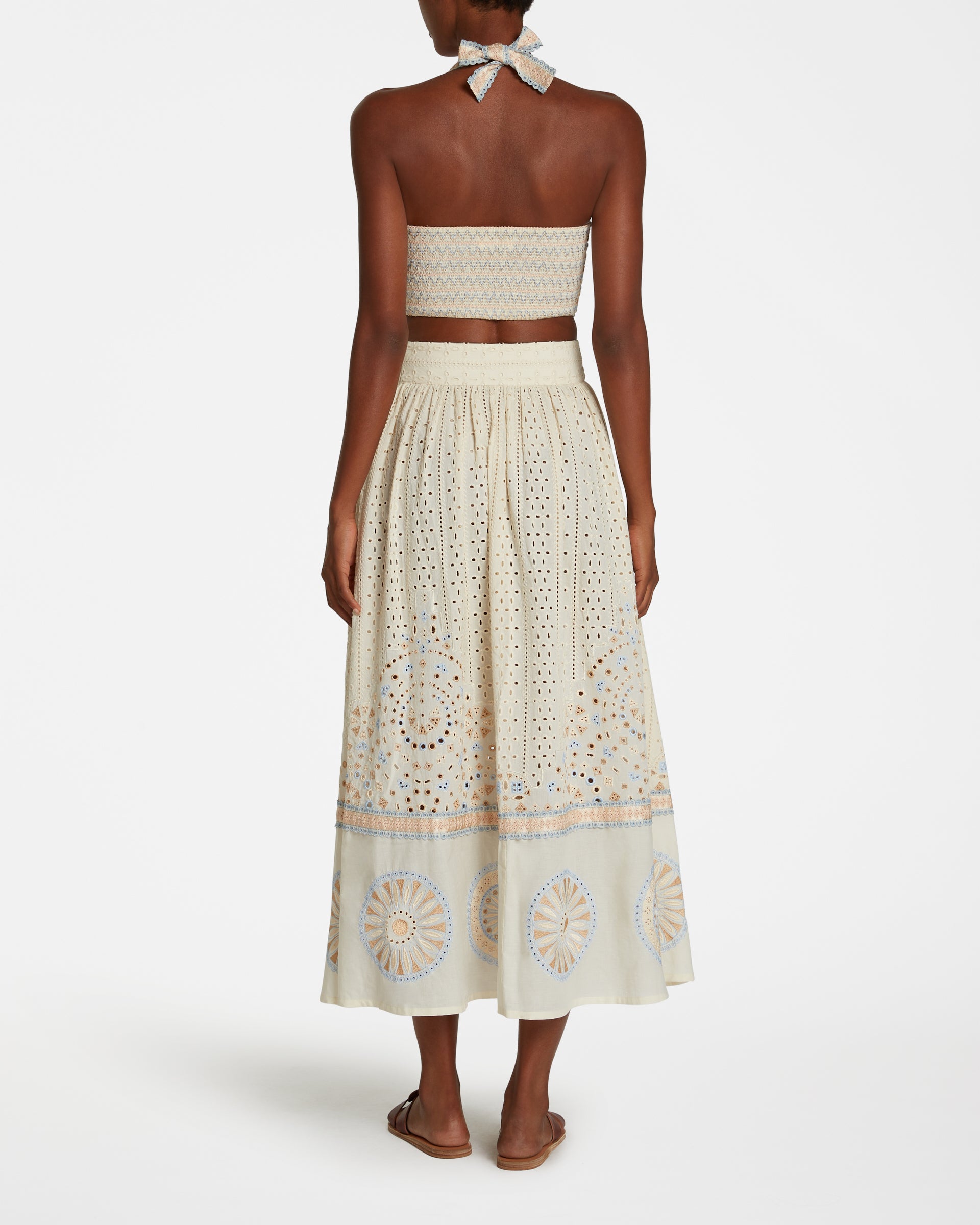 Suri Skirt with Amalfi Embroidery