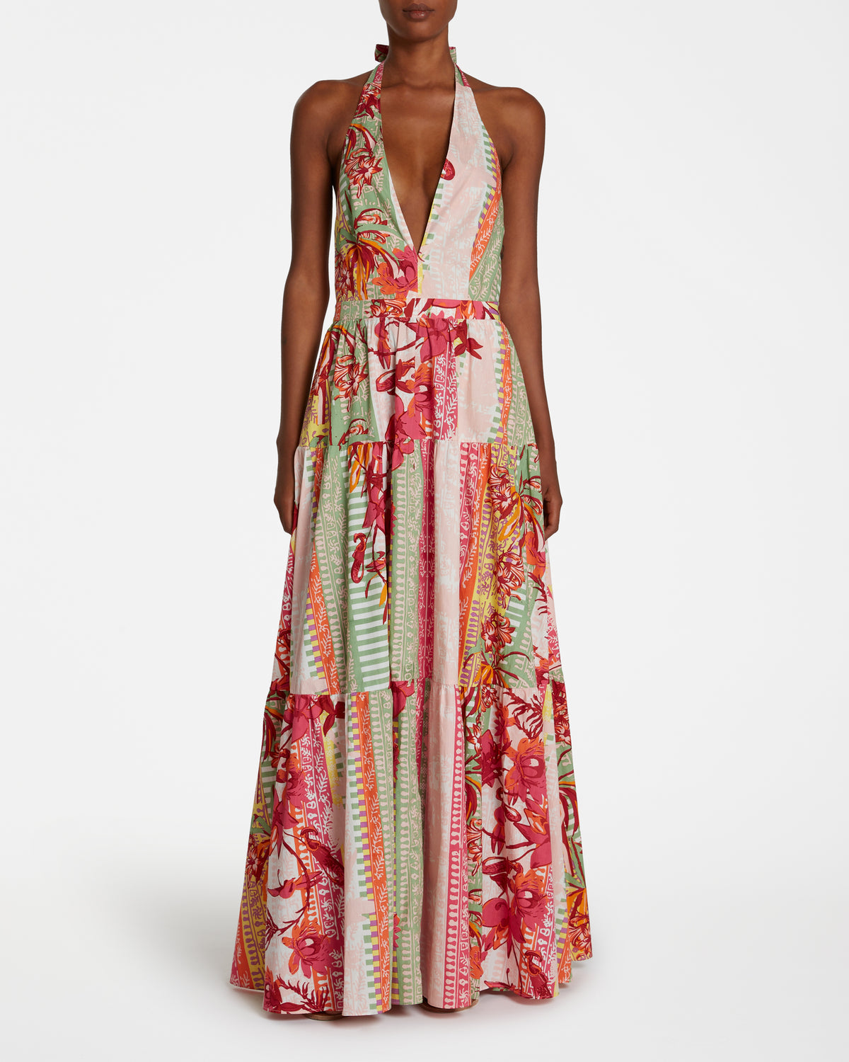 Colette Dress in Pink Blossom