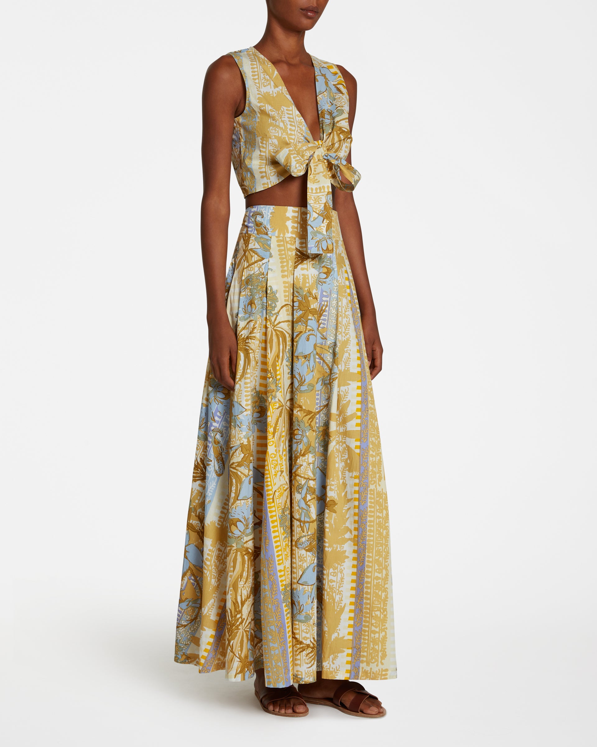 Flaminia Skirt in Desert Blossom