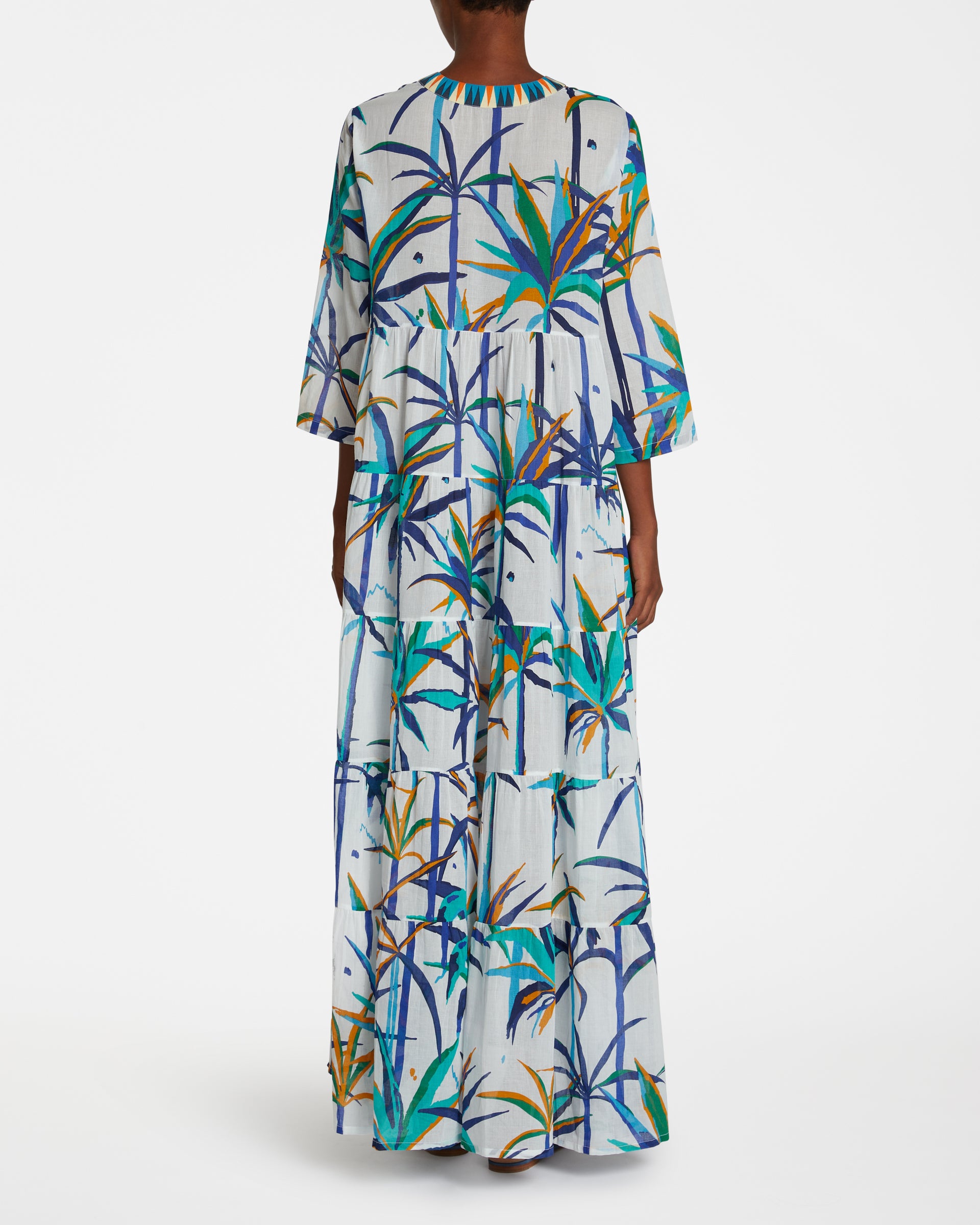 Alba Caftan in Tropical Sunset