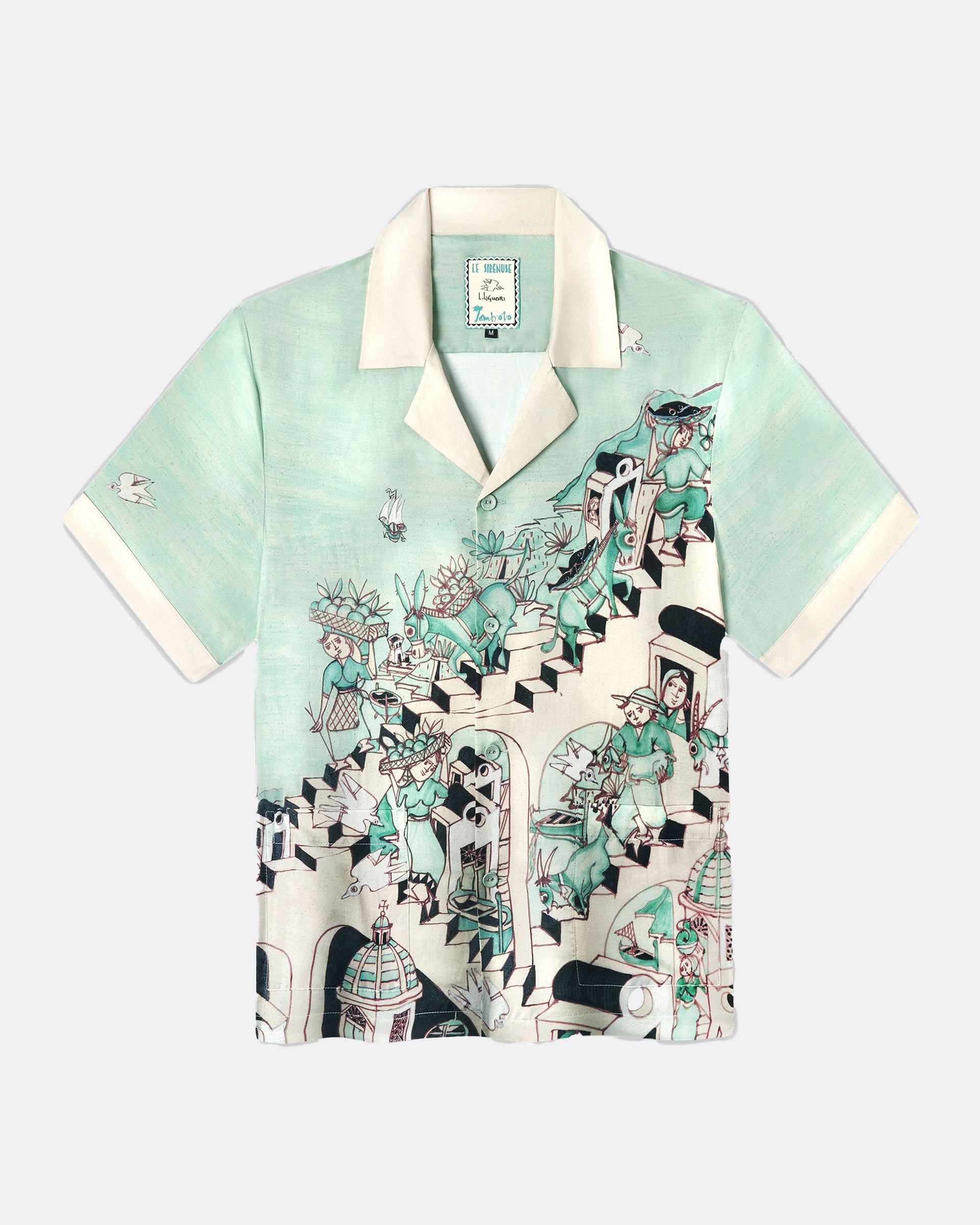 ‘Le Sirenuse’ Shirt by Lucio Liguori